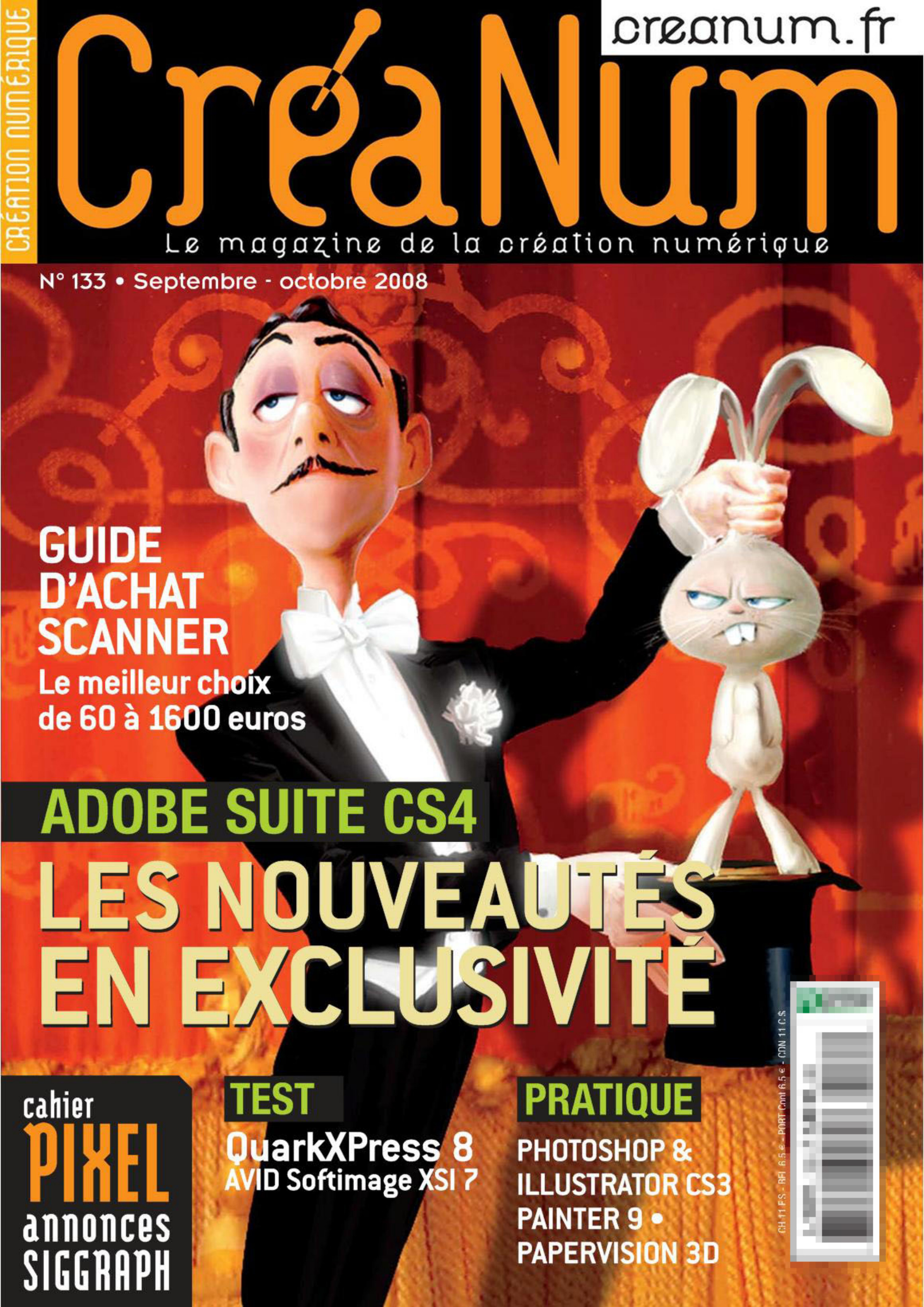 Première page de creanum numero133