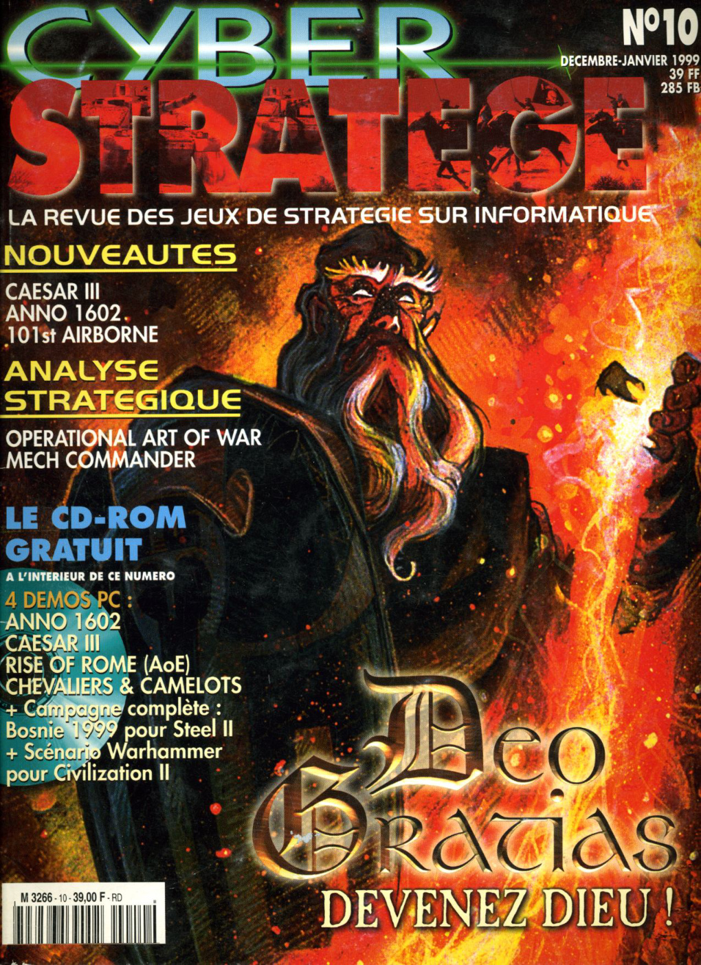Première page de cyberstratege numer10