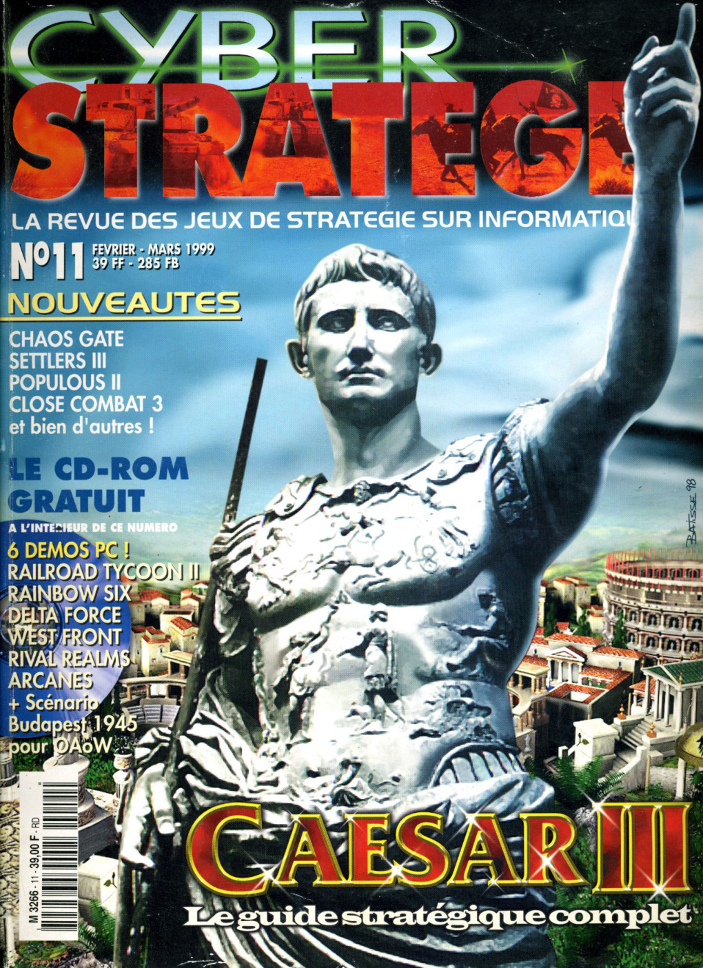 Première page de cyberstratege numer11