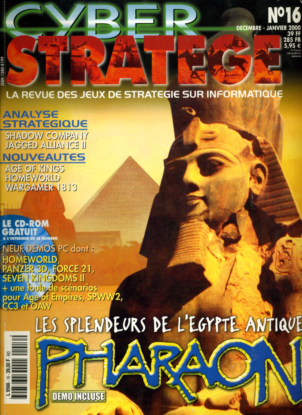 Première page de cyberstratege numer16
