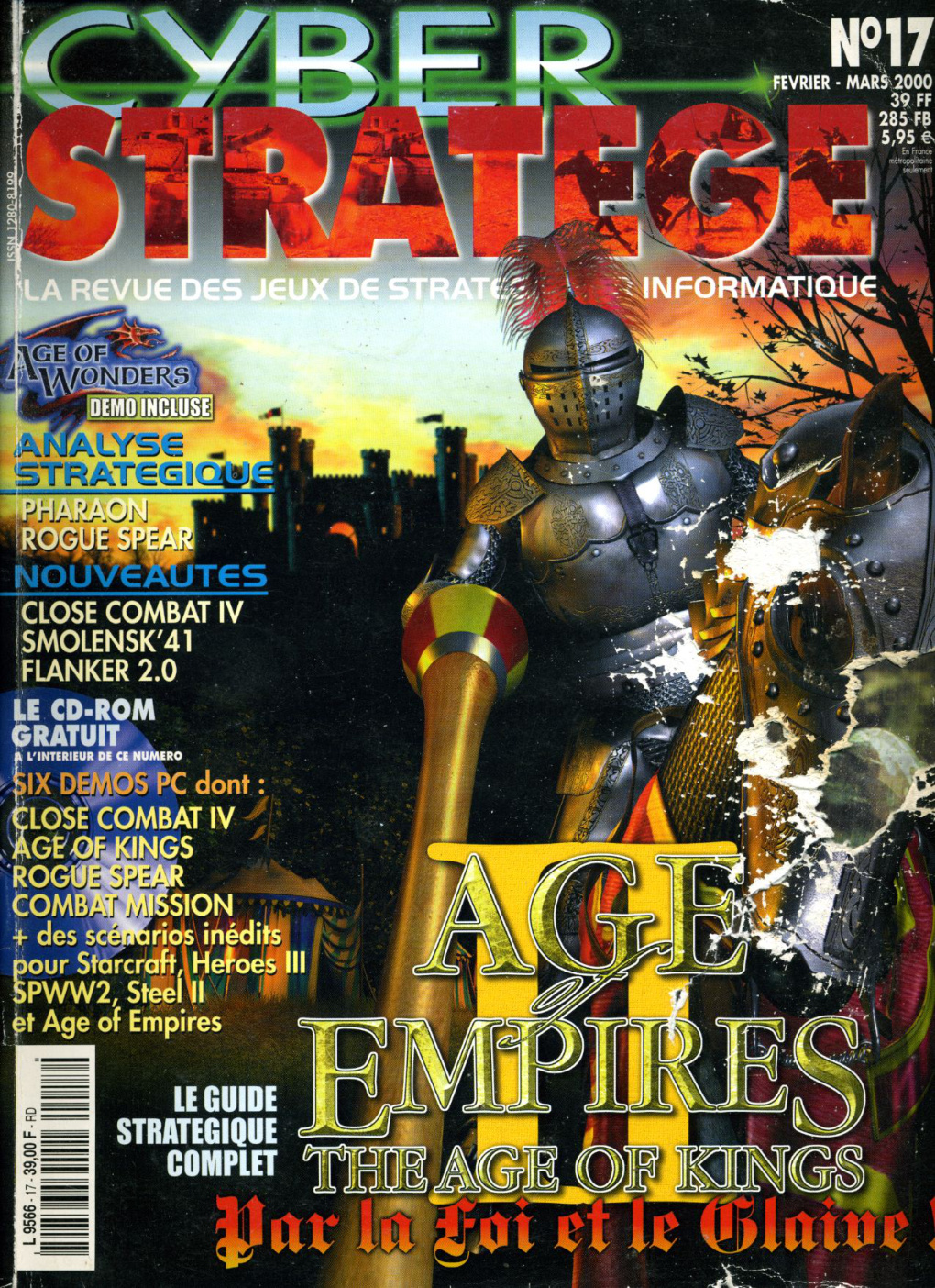 Première page de cyberstratege numer17