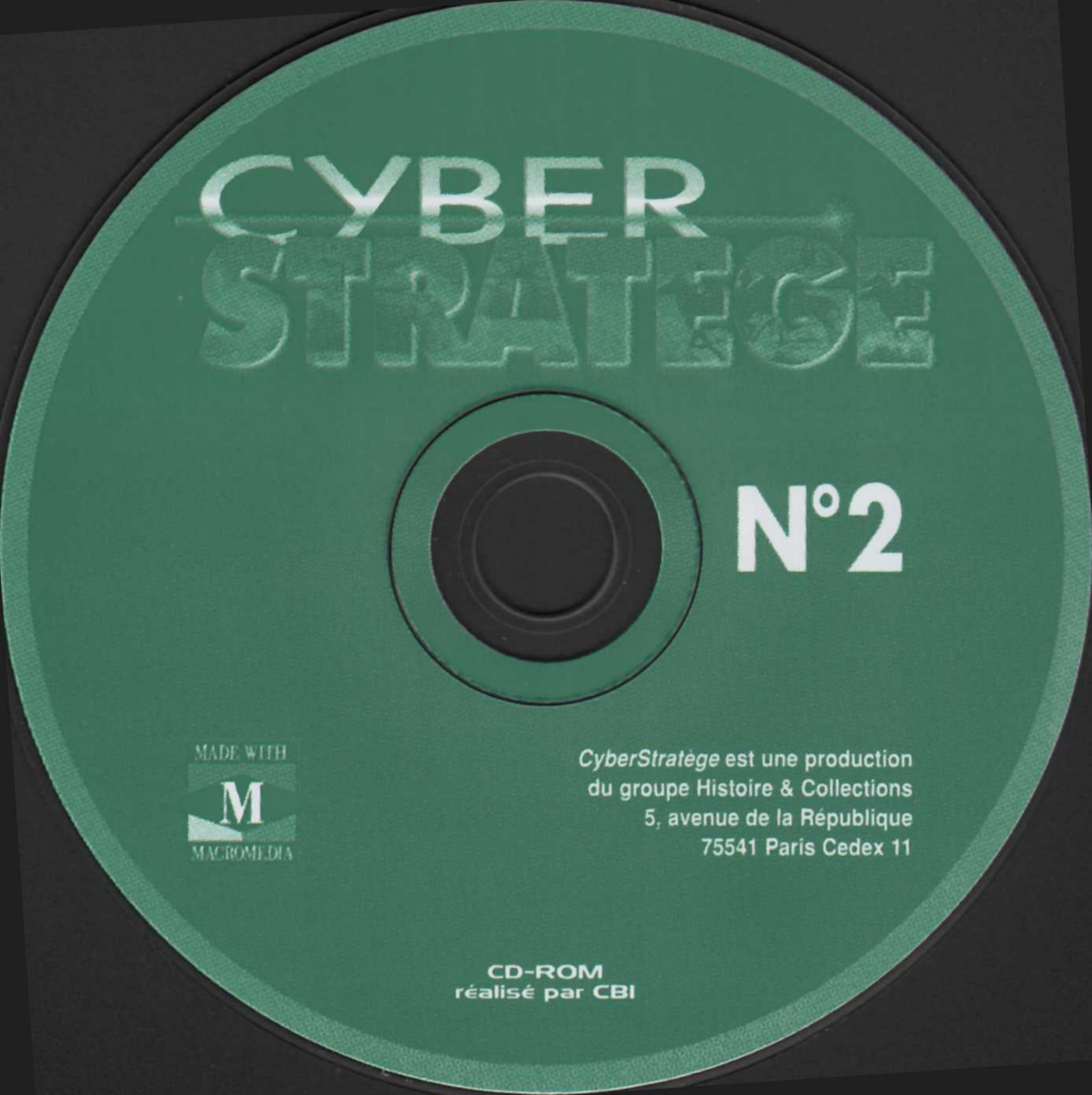 Première page de cyberstratege numerocd02