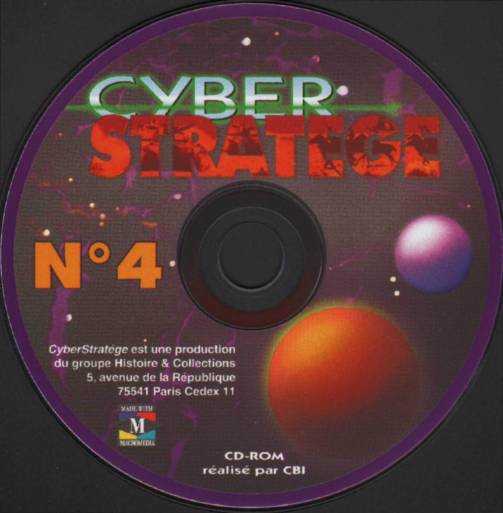 Première page de cyberstratege numerocd04