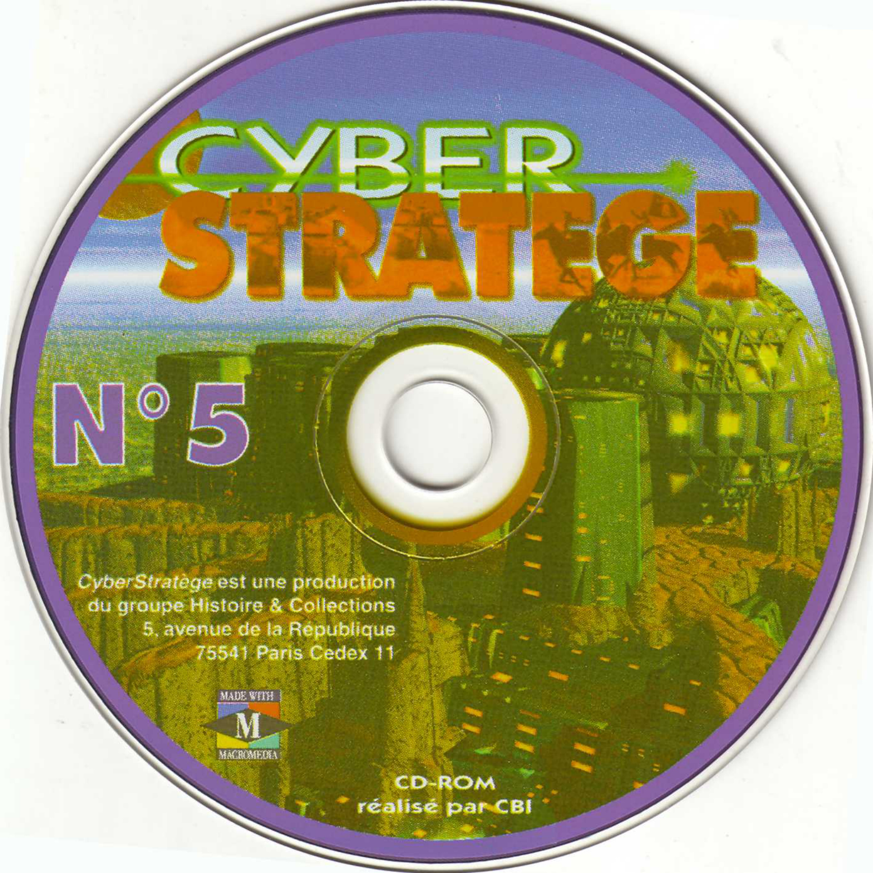 Première page de cyberstratege numerocd05