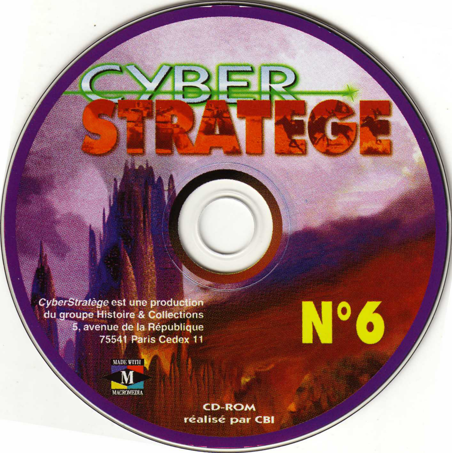 Première page de cyberstratege numerocd06