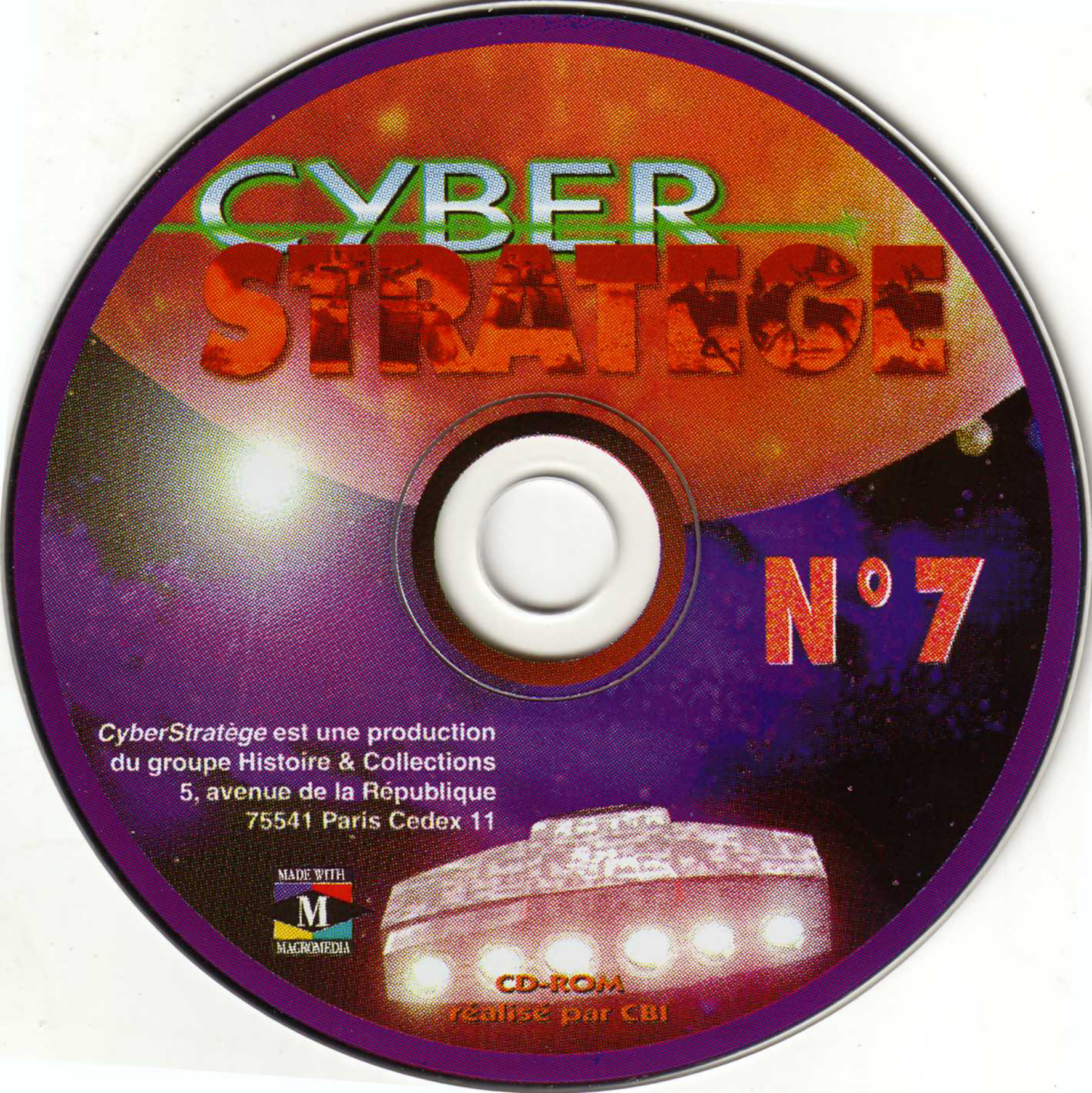 Première page de cyberstratege numerocd07