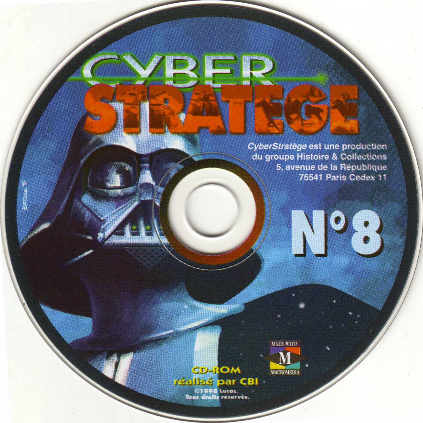 Première page de cyberstratege numerocd08
