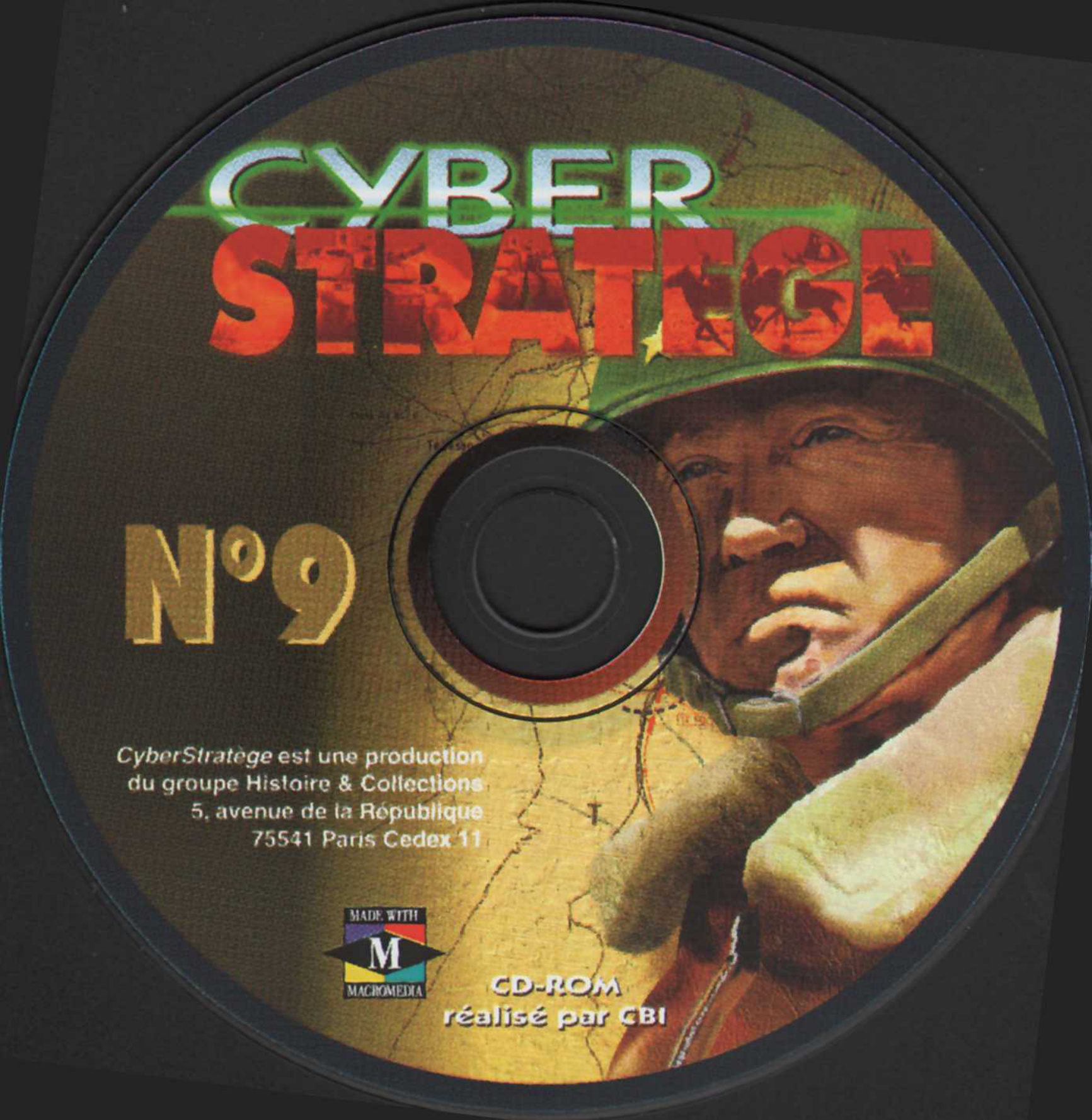 Première page de cyberstratege numerocd09