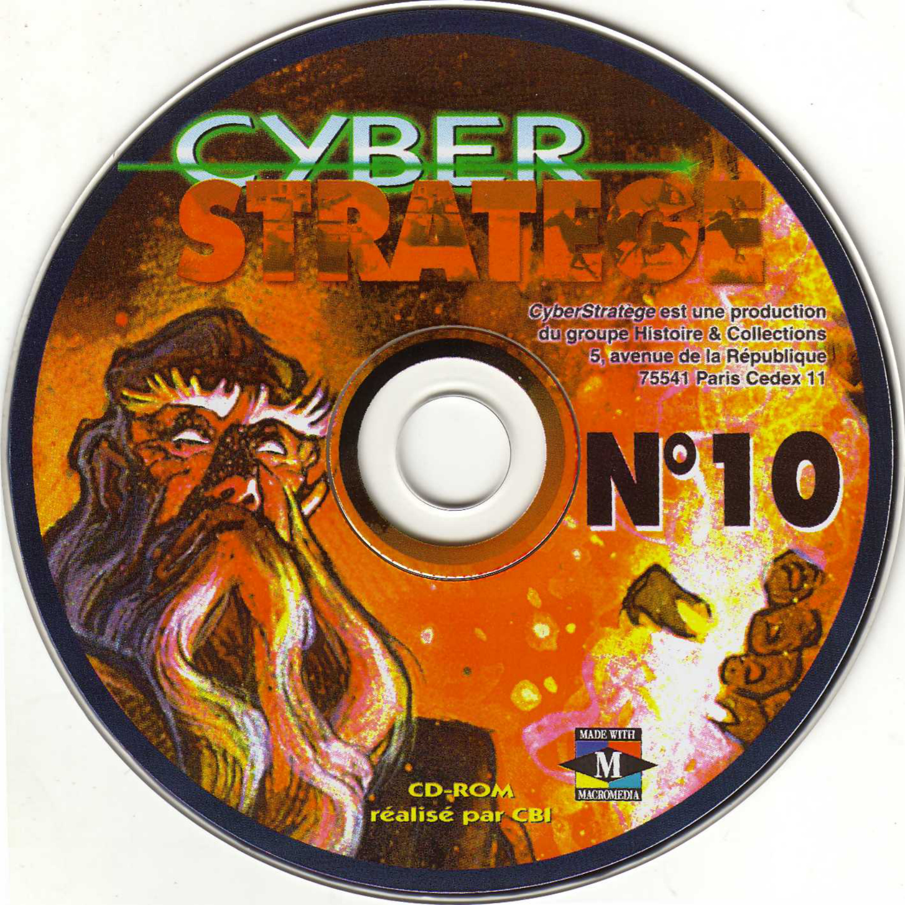 Première page de cyberstratege numerocd10