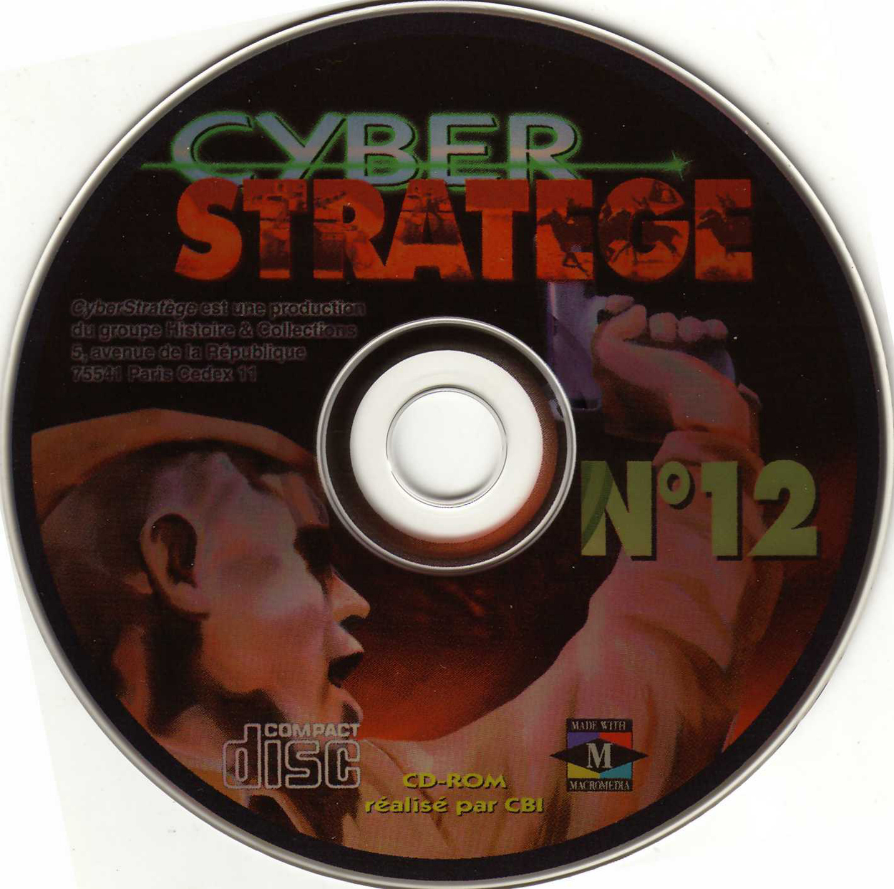 Première page de cyberstratege numerocd12