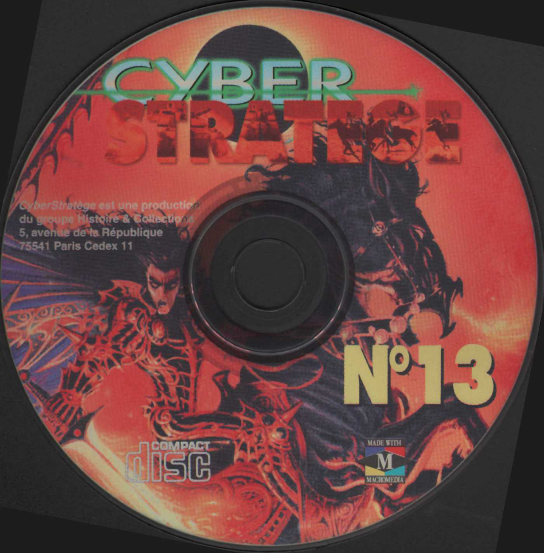 Première page de cyberstratege numerocd13