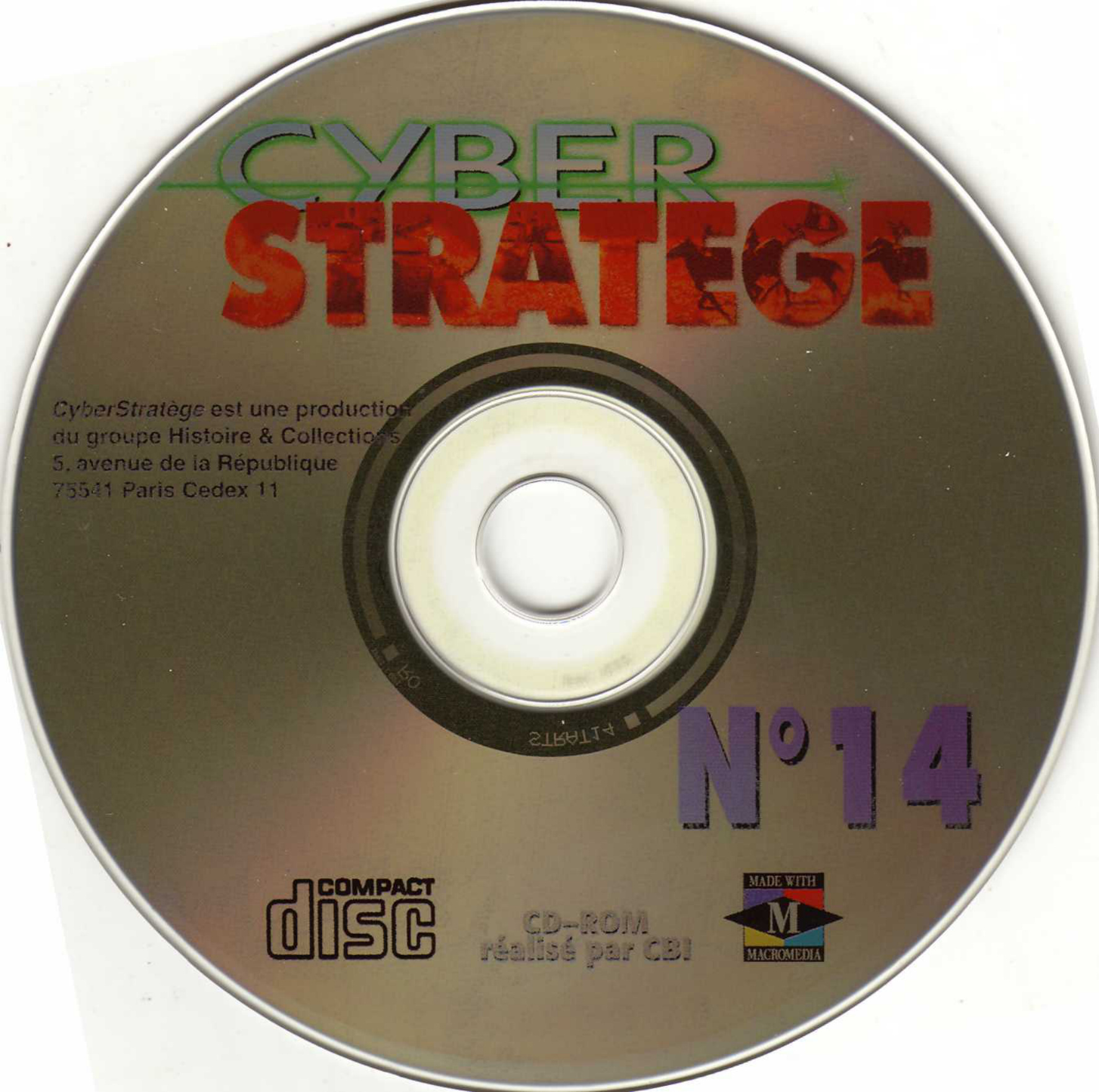 Première page de cyberstratege numerocd14
