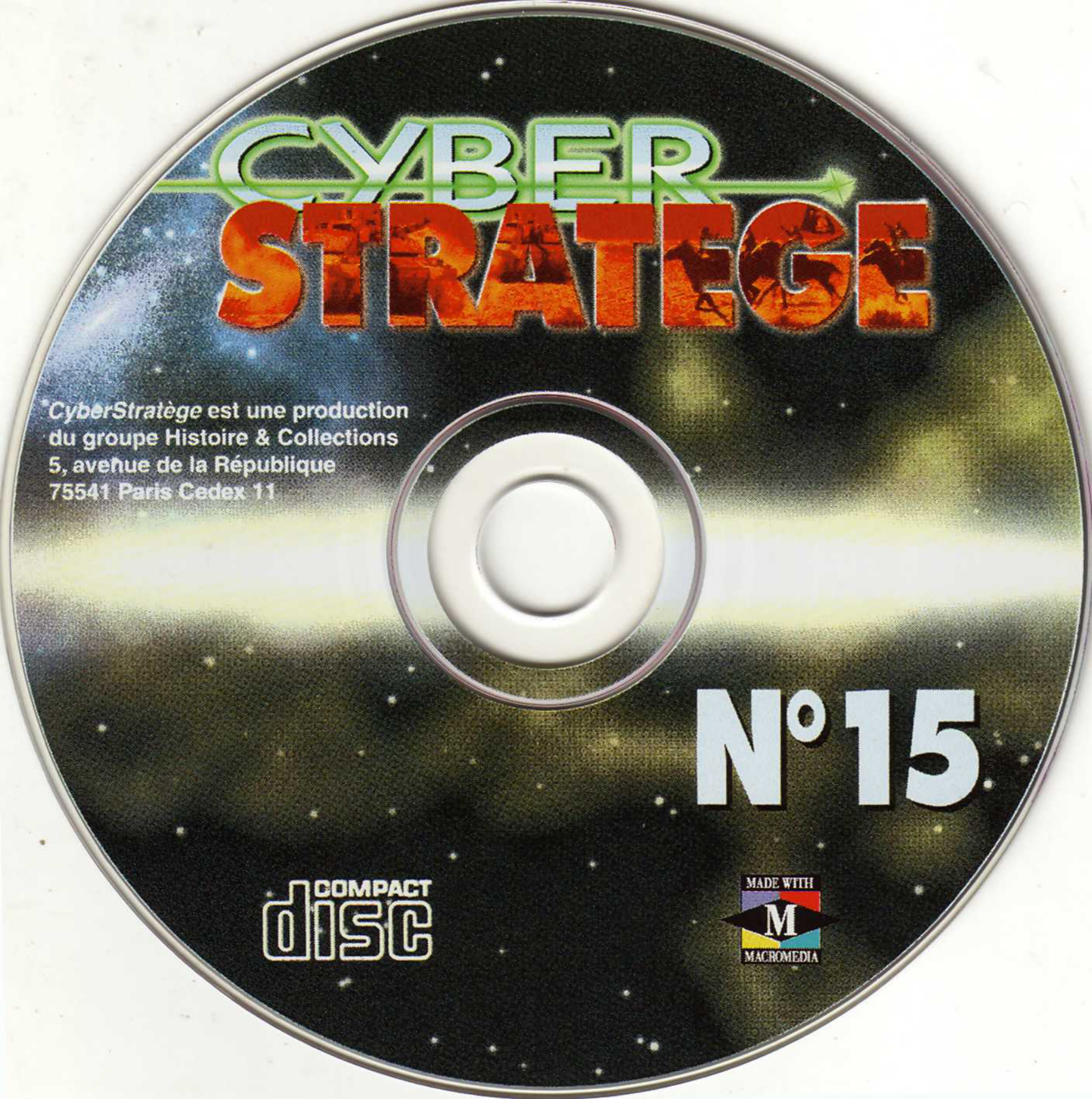 Première page de cyberstratege numerocd15