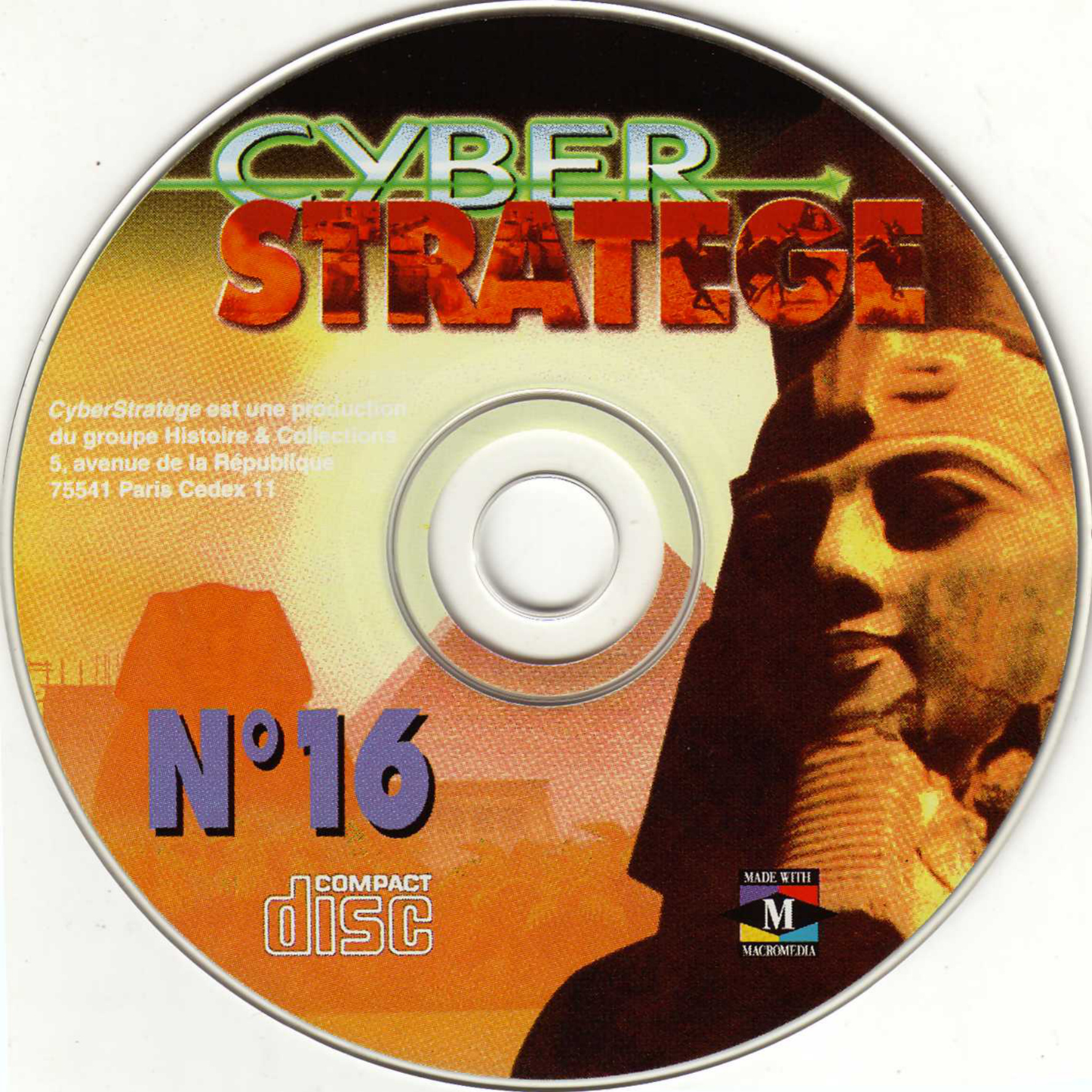 Première page de cyberstratege numerocd16