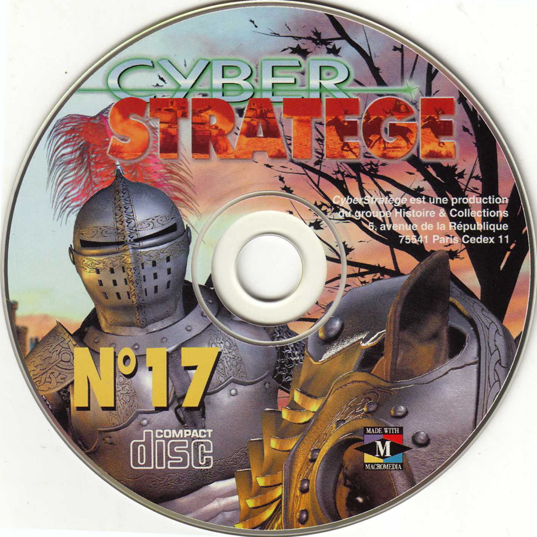 Première page de cyberstratege numerocd17