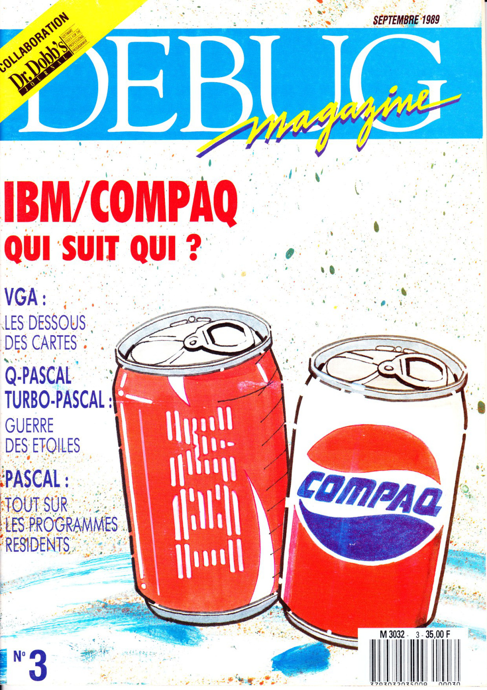 Première page de debugmagazine numero03