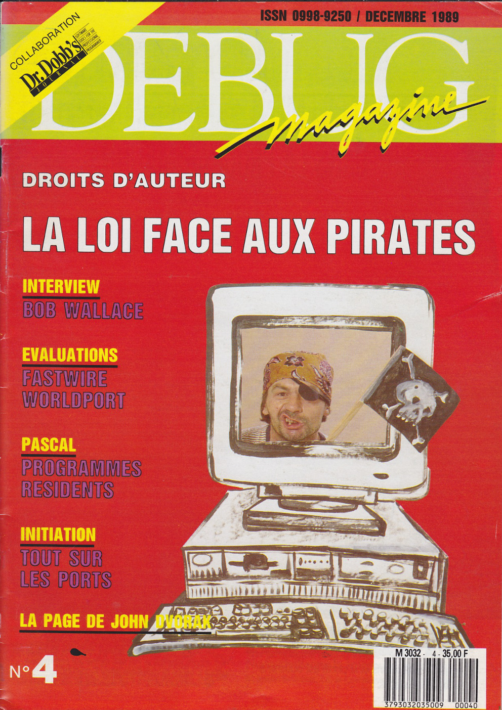 Première page de debugmagazine numero04