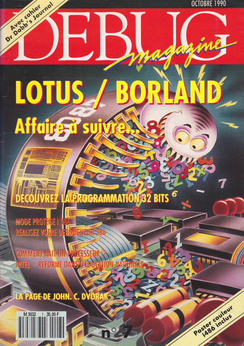 Première page de debugmagazine numero07