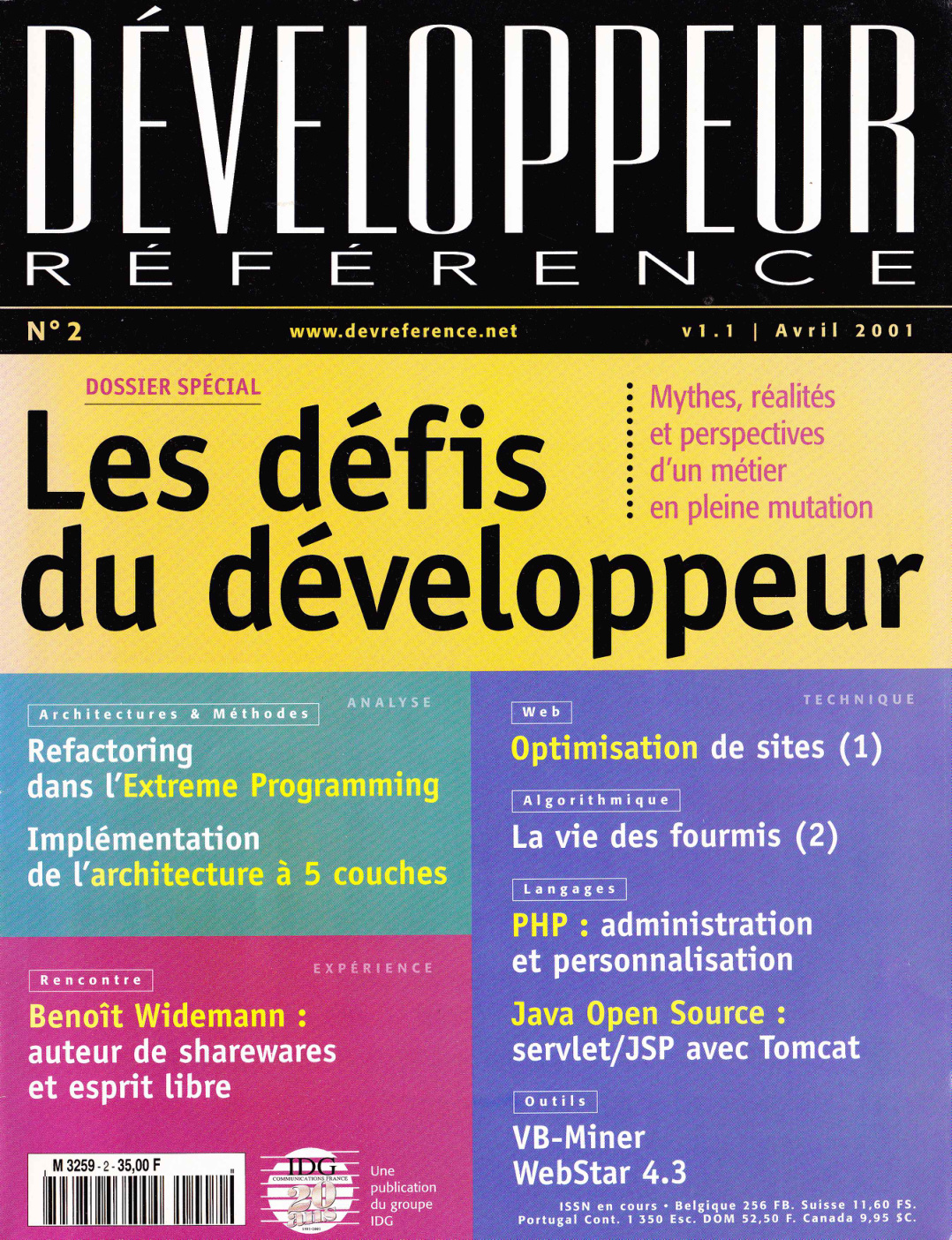 Première page de developpeurreference numero02