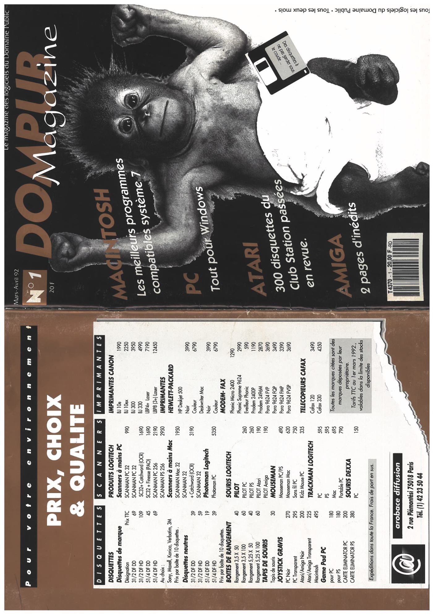 Première page de dompub numero01