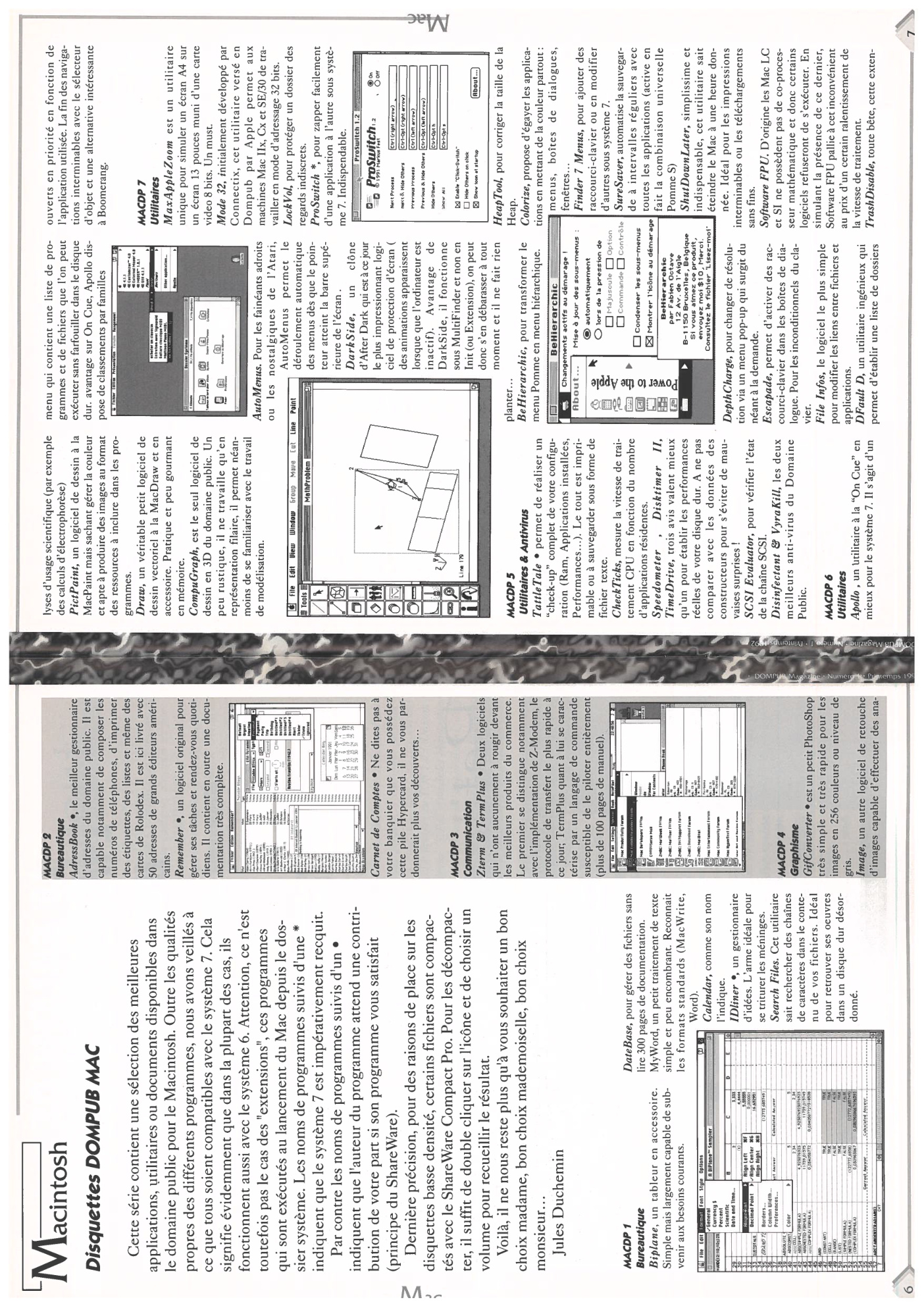 Première page de dompub numero01 05
