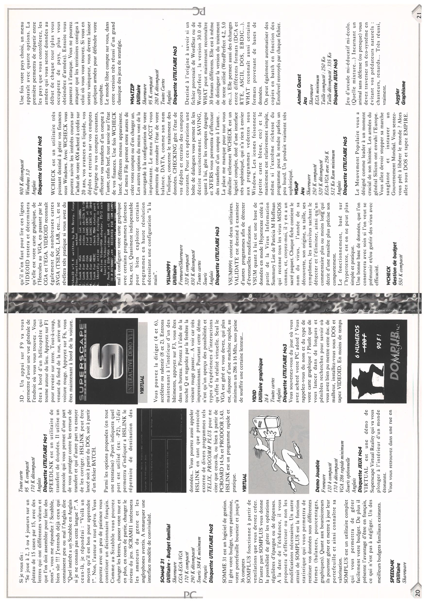 Première page de dompub numero01 12