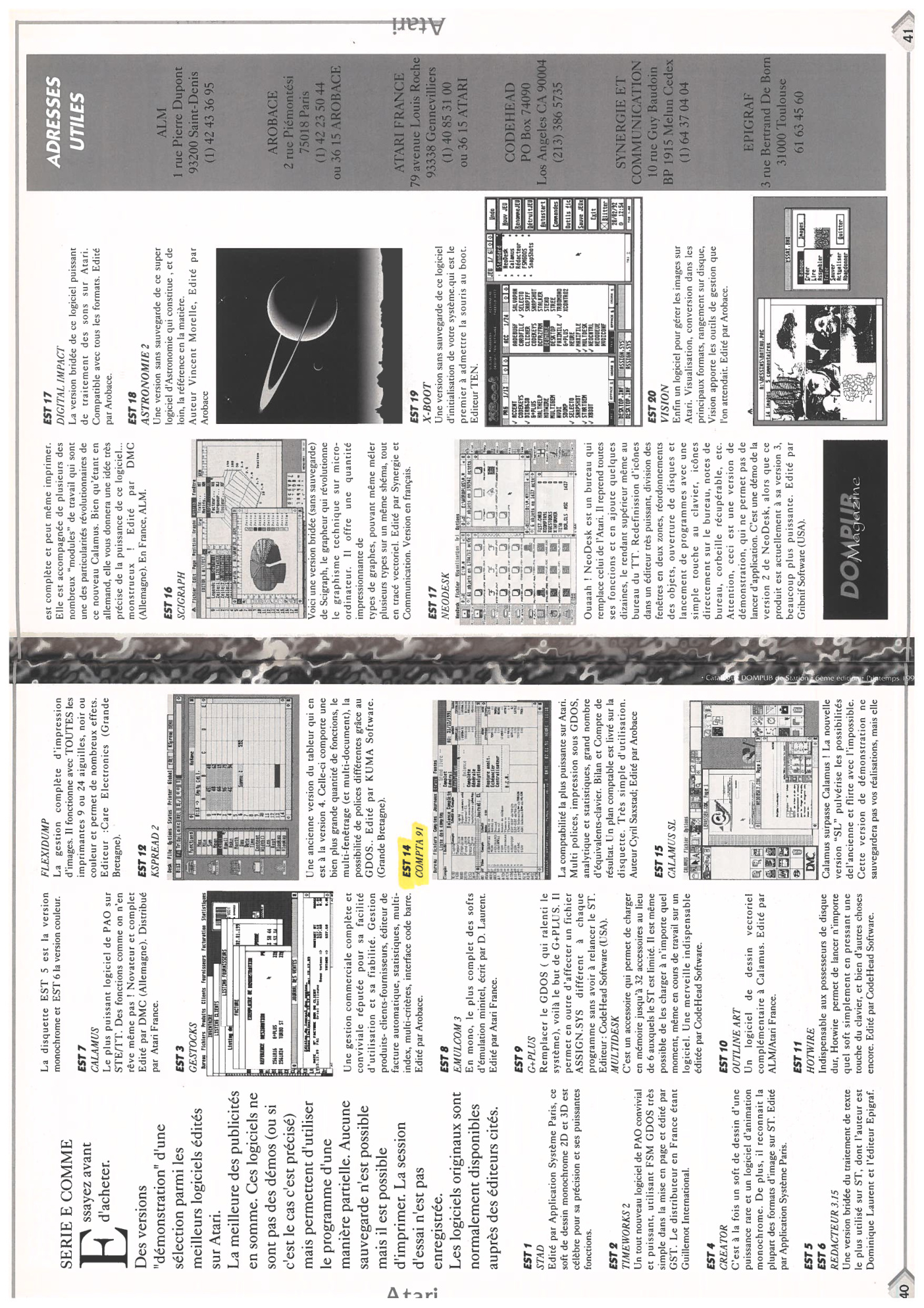 Première page de dompub numero01 22