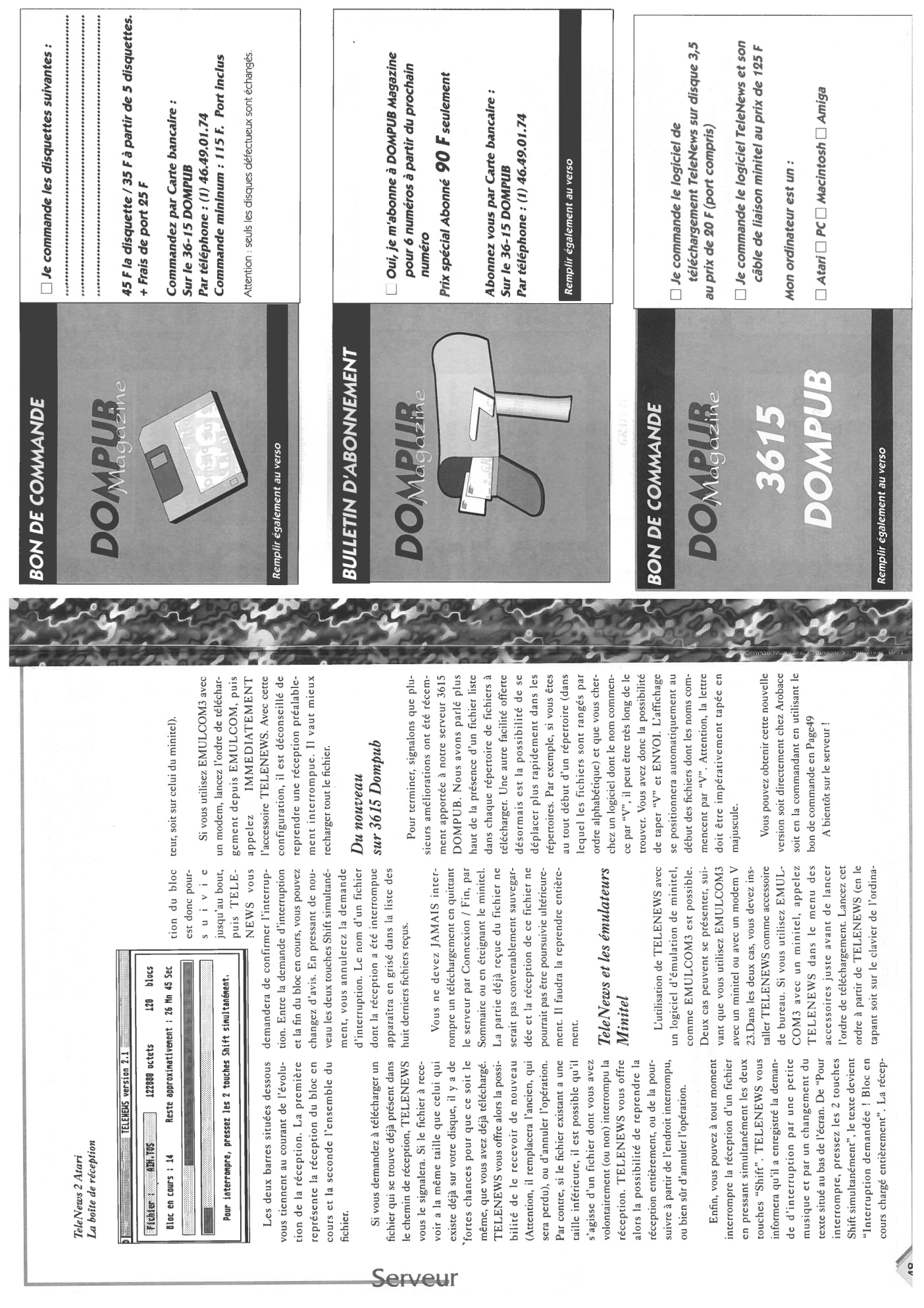 Première page de dompub numero03 25
