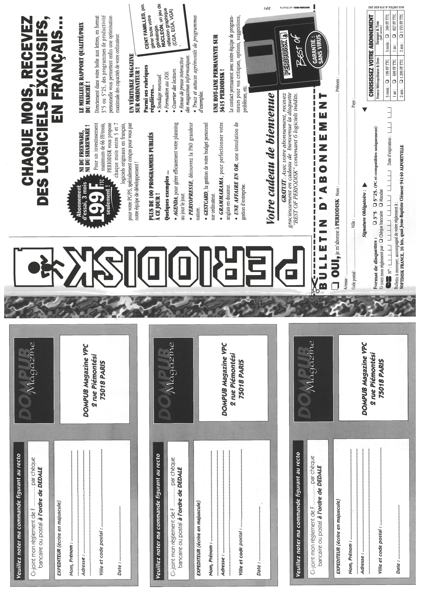 Première page de dompub numero03 26