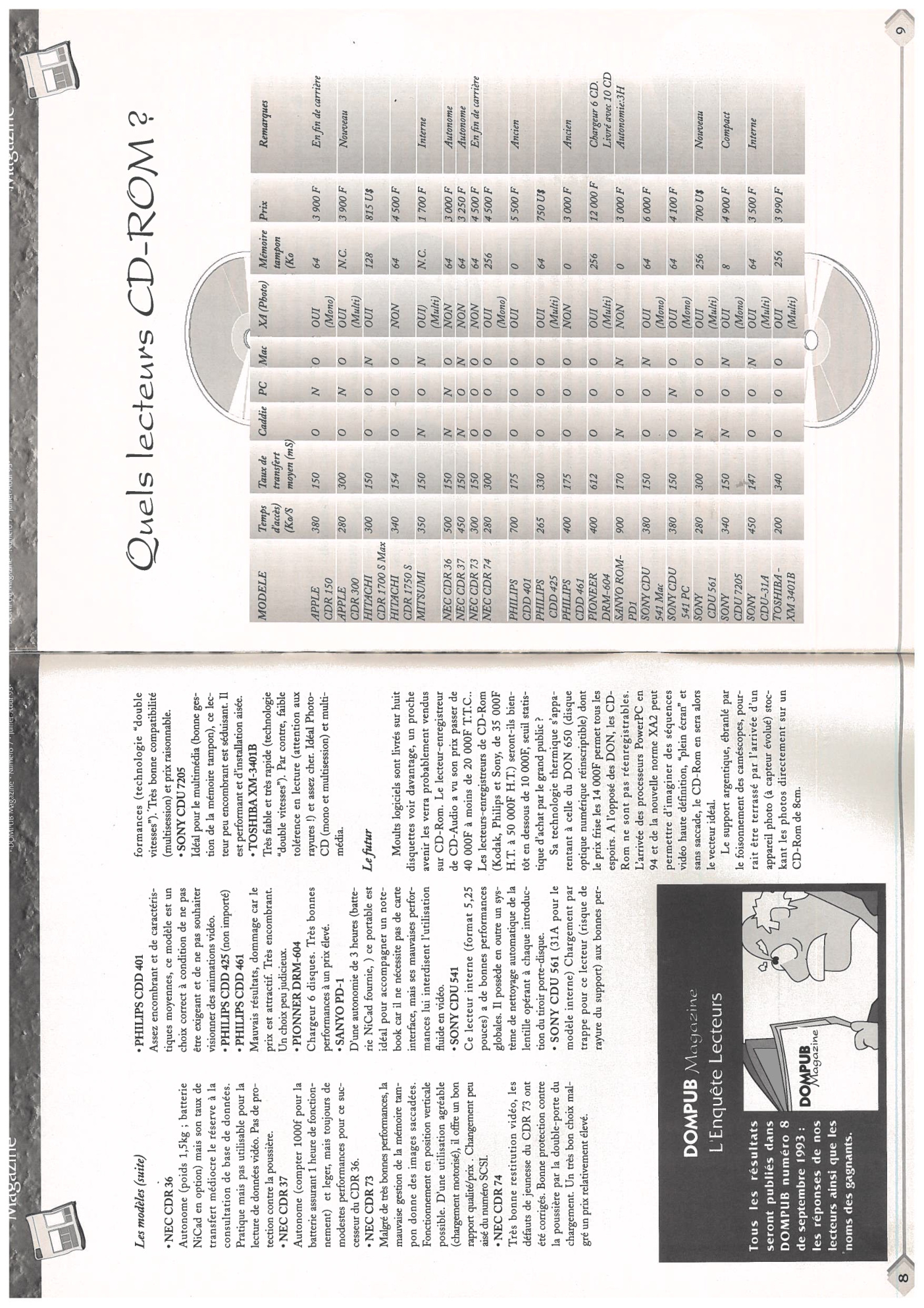 Première page de dompub numero07 05
