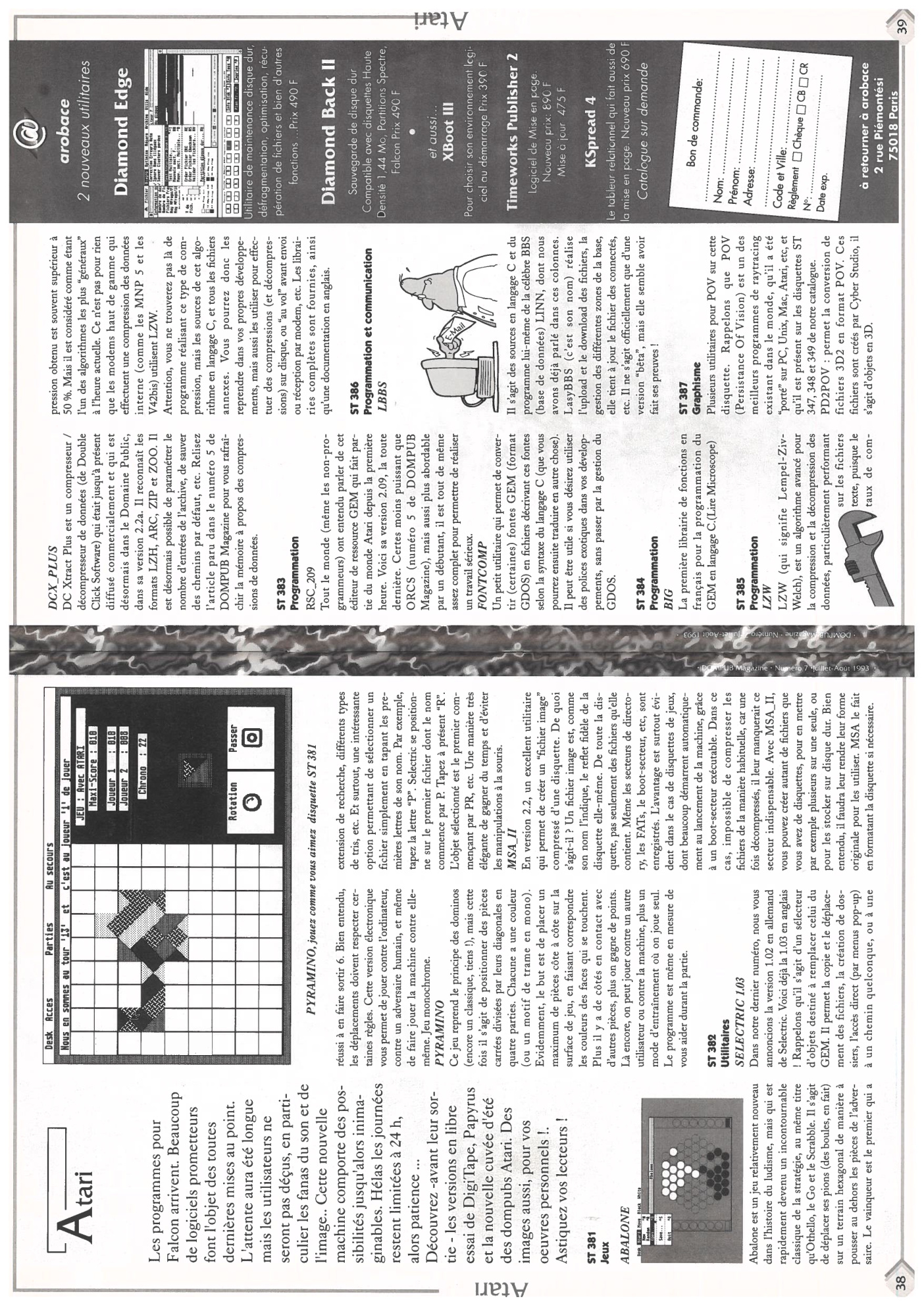 Première page de dompub numero07 20