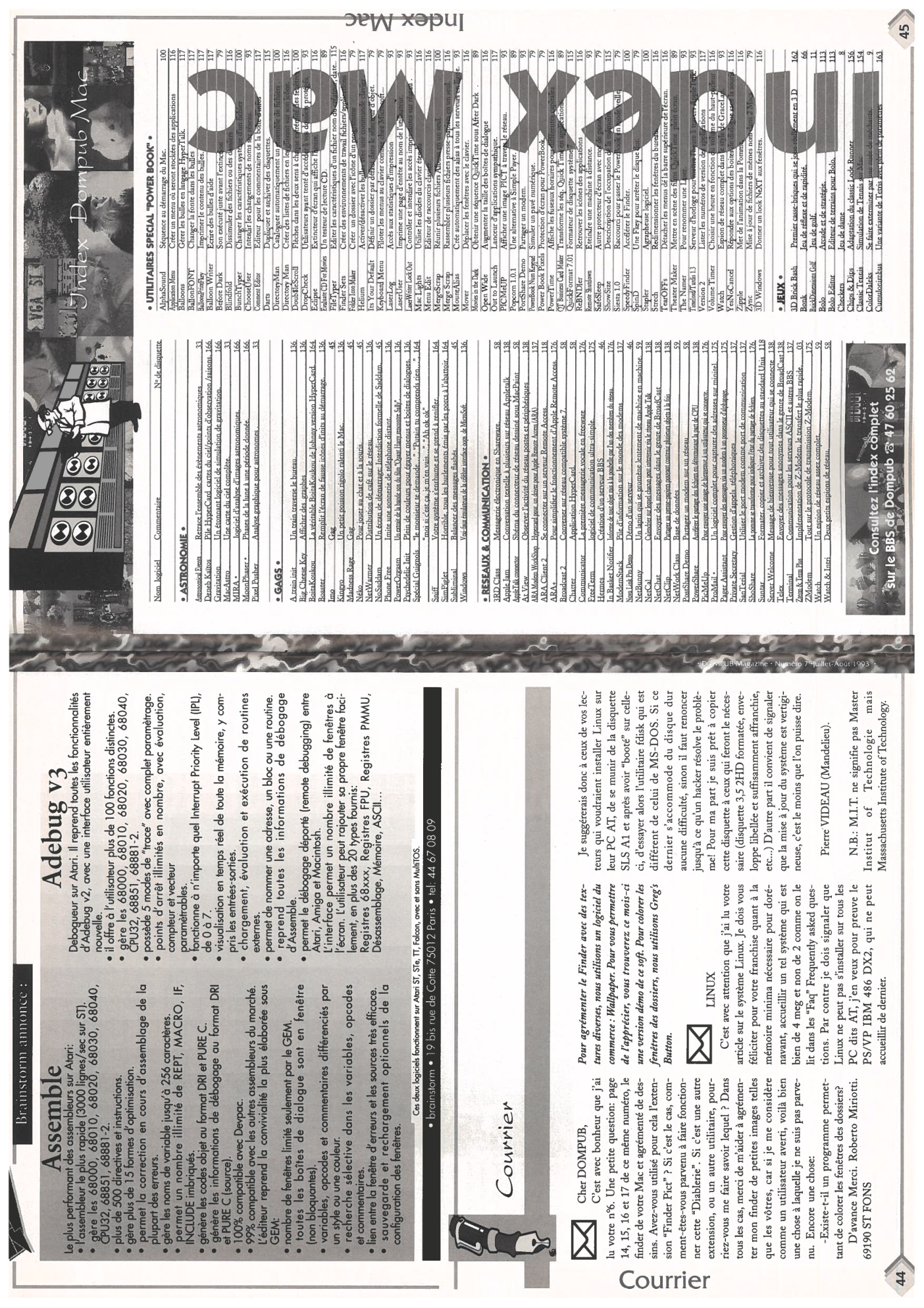Première page de dompub numero07 23