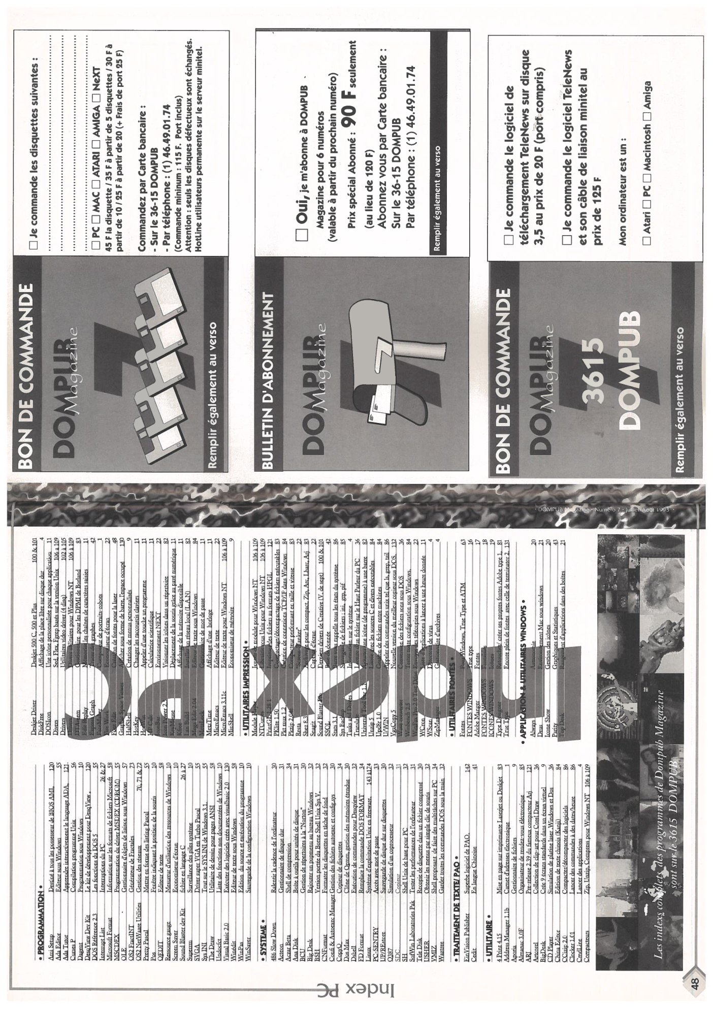 Première page de dompub numero07 25