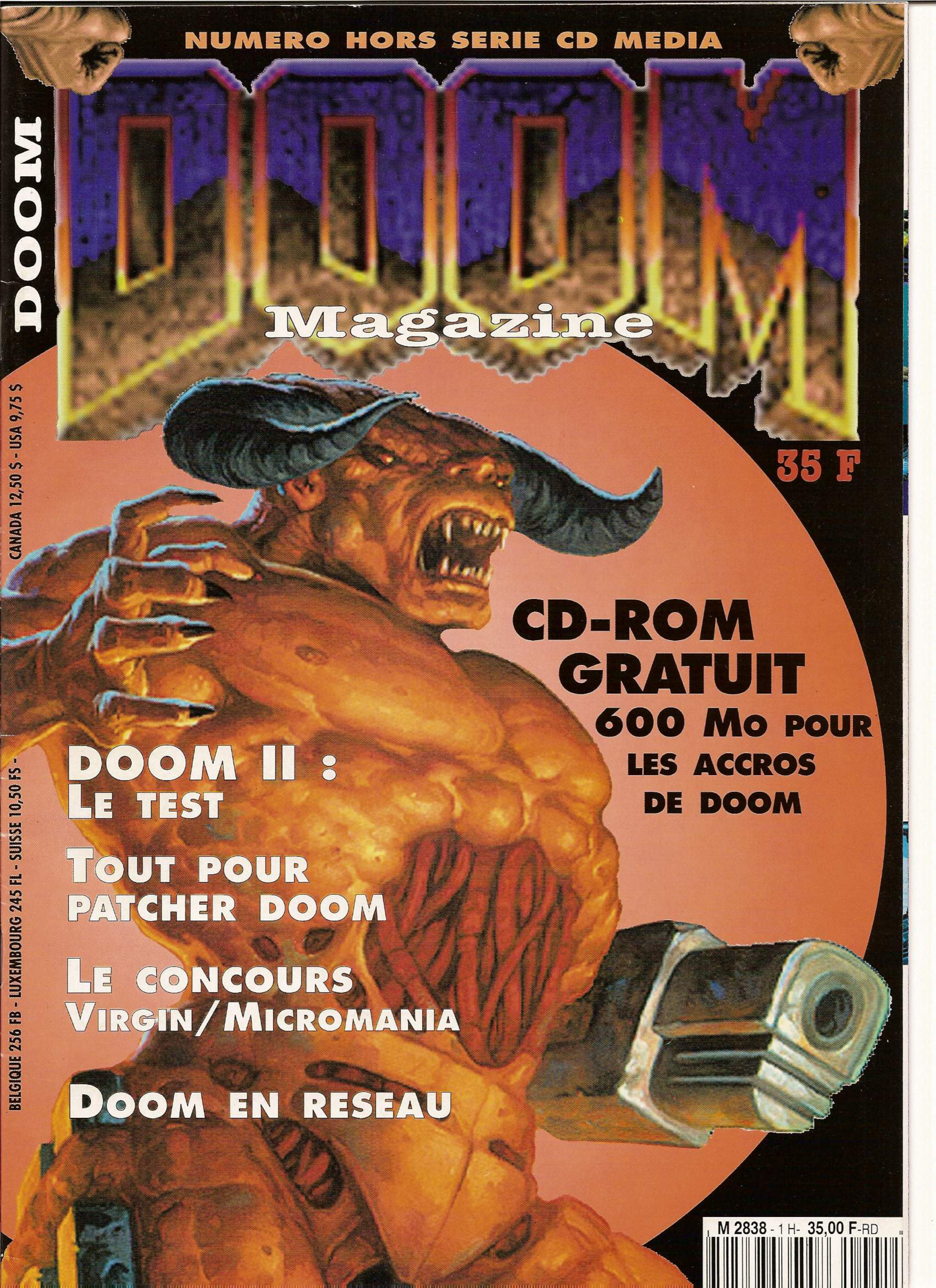 Première page de doommagazine numero1