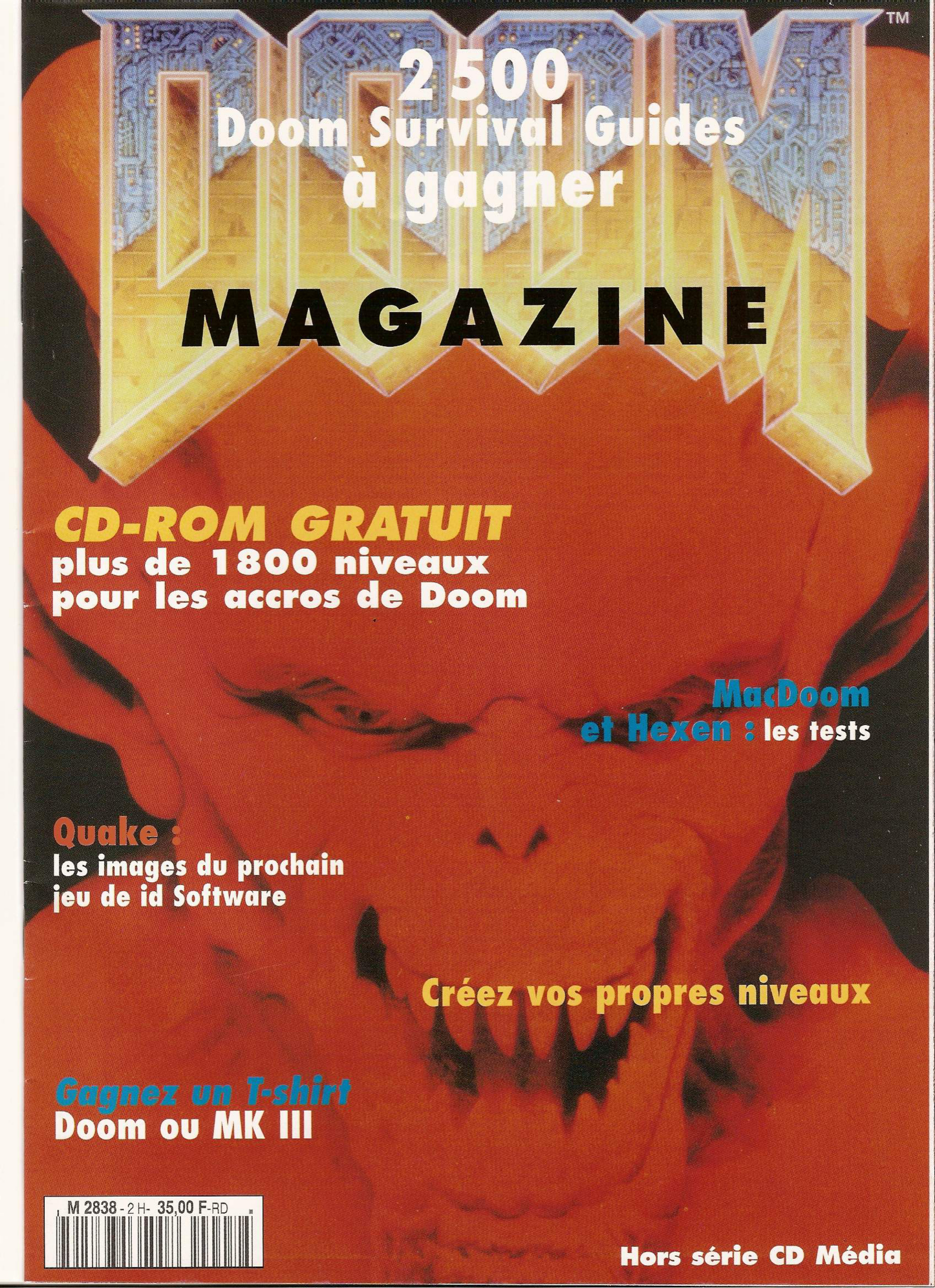 Première page de doommagazine numero2