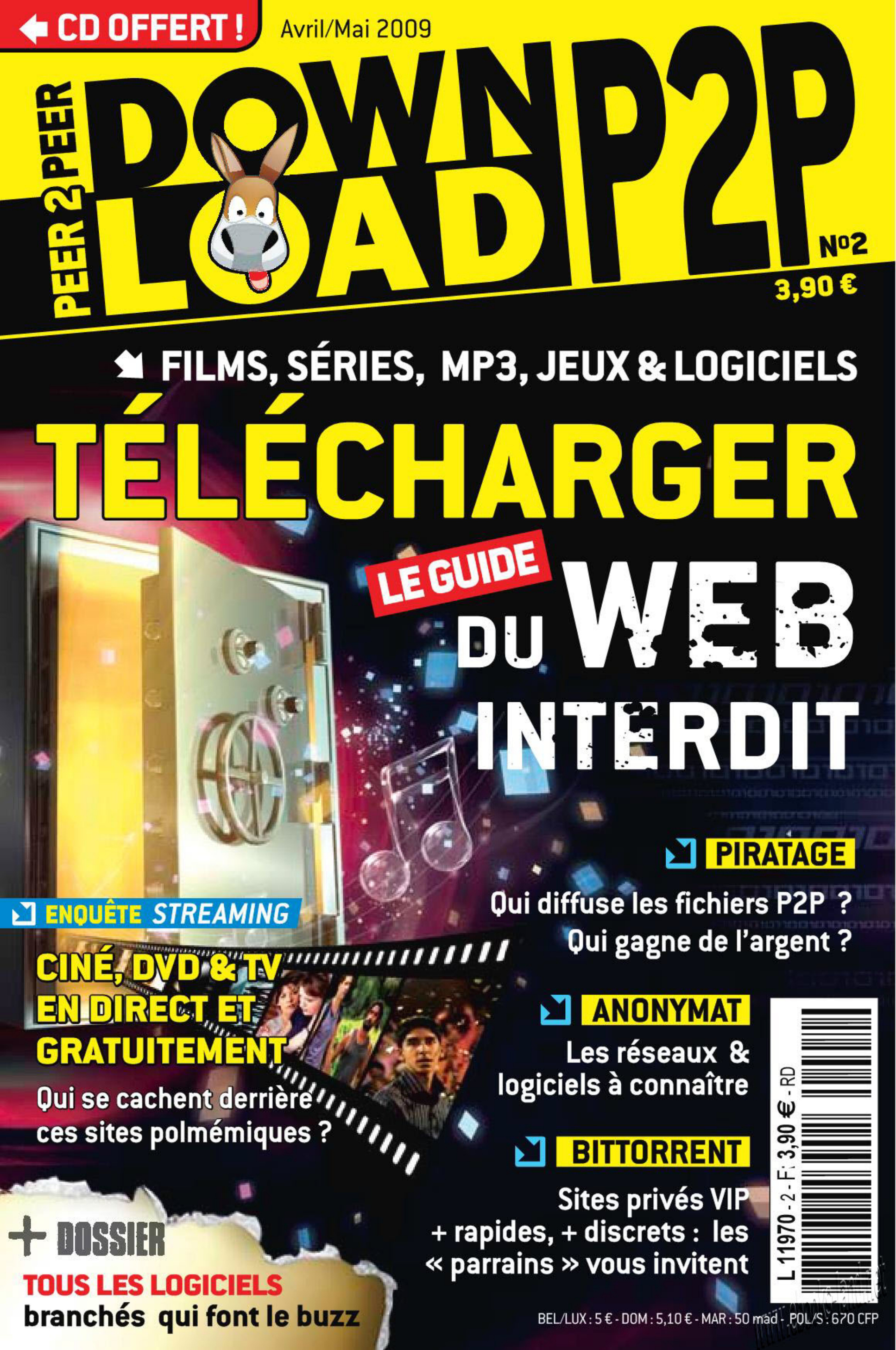 Première page de downloadp2p numero02