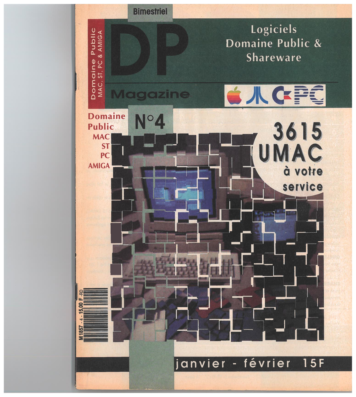 Première page de dpmagazine numero04