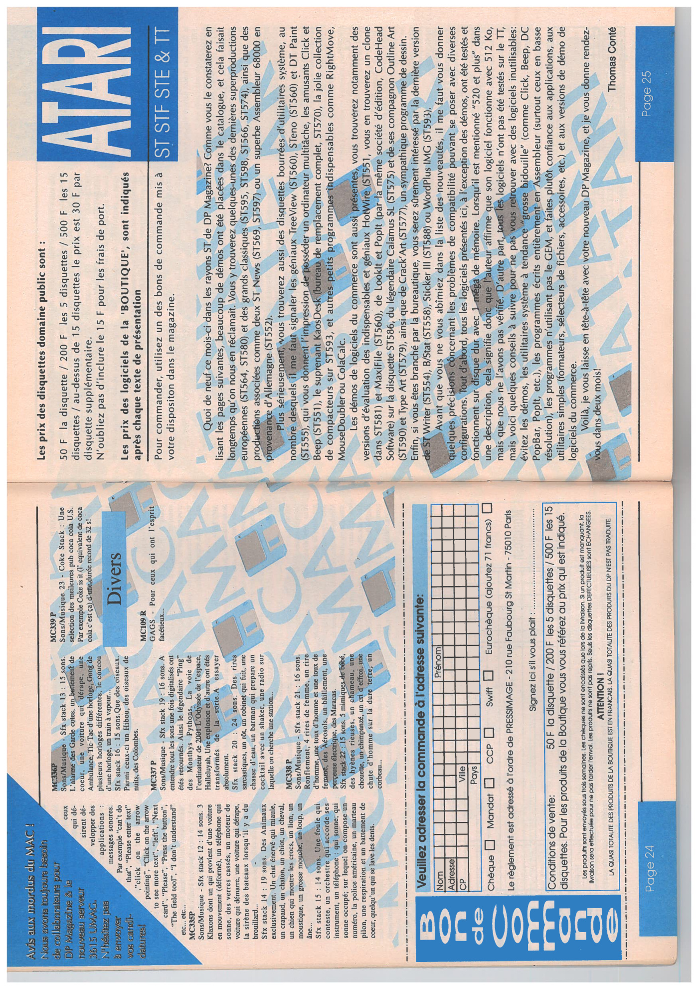 Première page de dpmagazine numero04 13