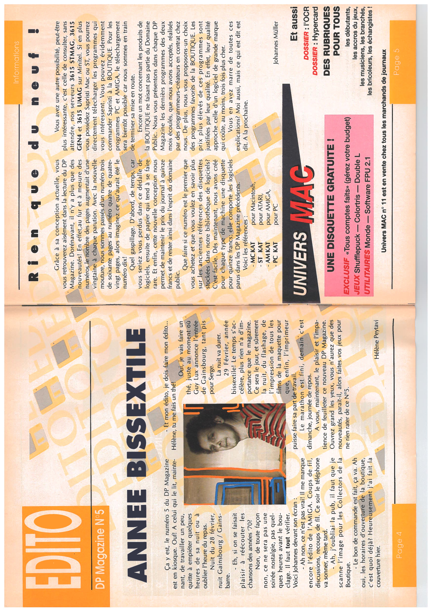 Première page de dpmagazine numero05 03