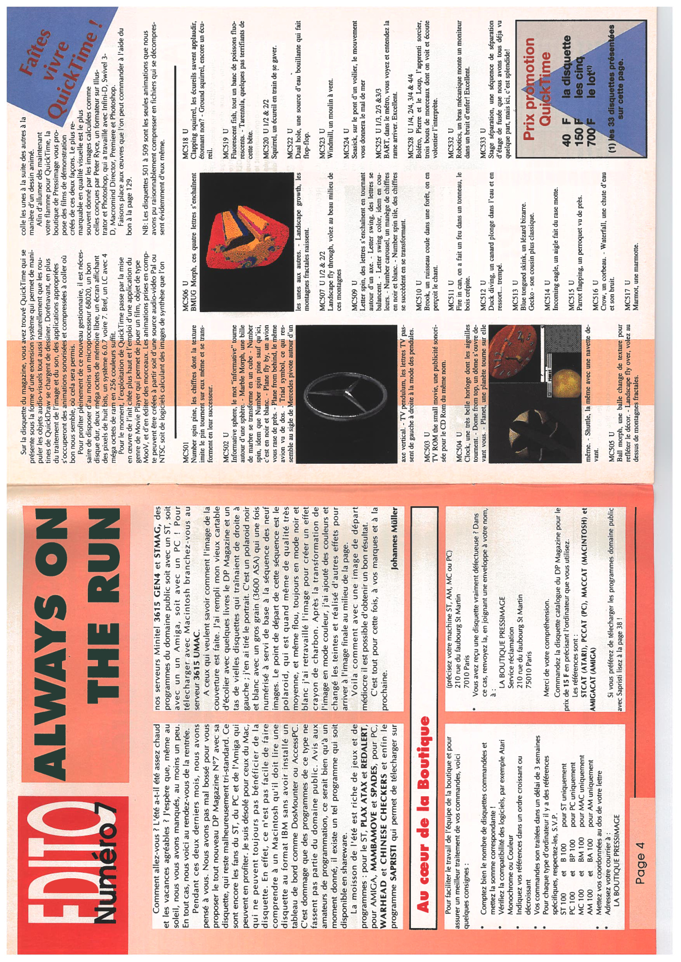 Première page de dpmagazine numero07 03