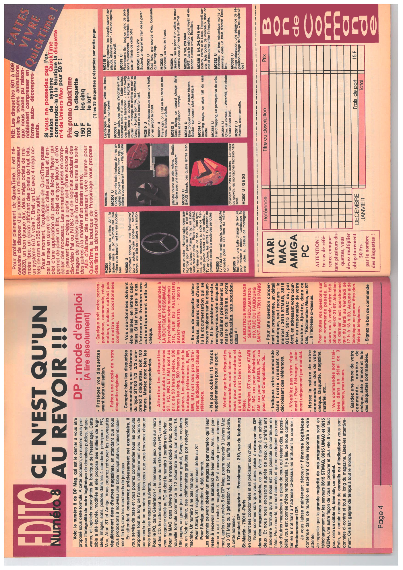 Première page de dpmagazine numero08 03
