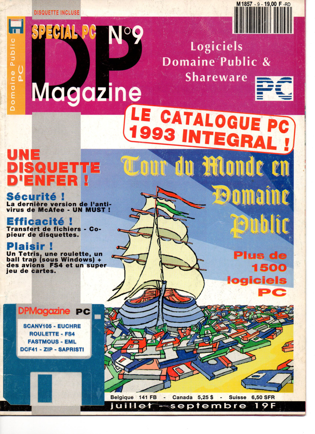 Première page de dpmagazine numero09