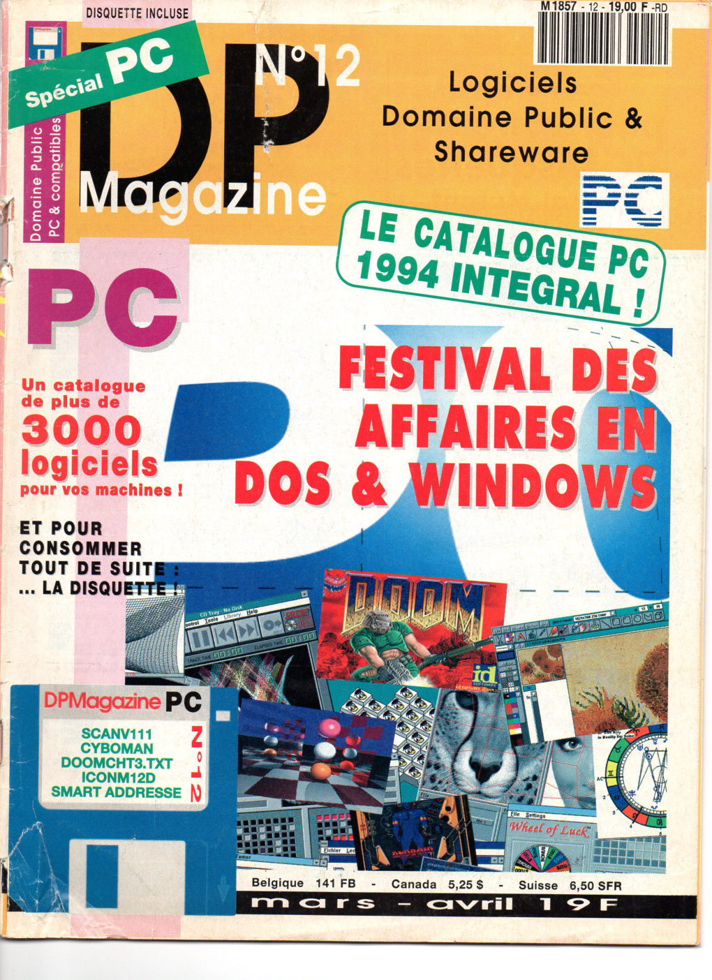 Première page de dpmagazine numero12