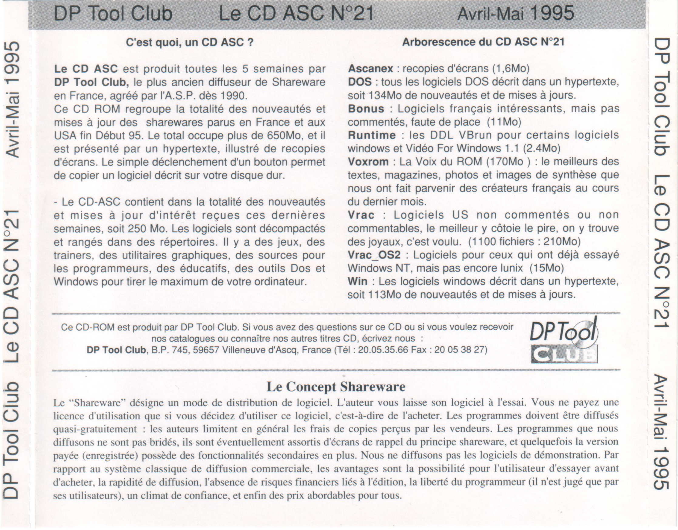 Première page de dptoolclub numerocd21