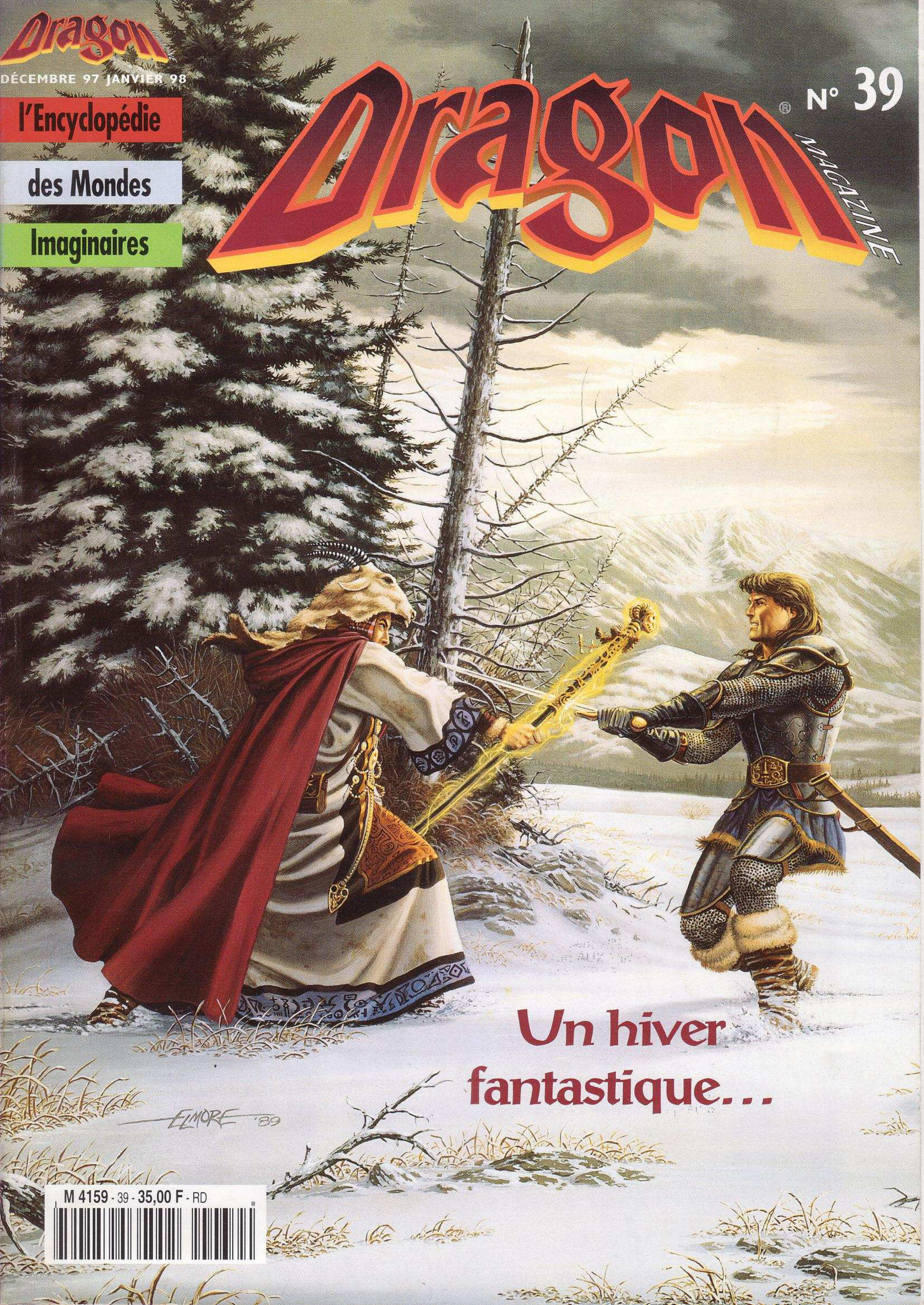 Première page de dragonmagazine numero39