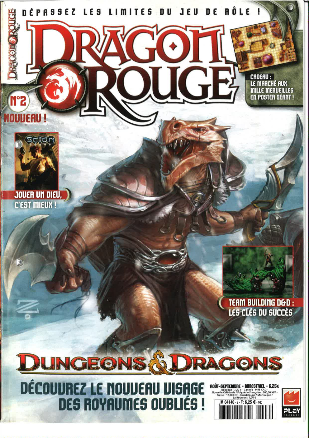 Première page de dragonrouge numero2