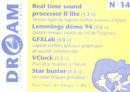 Première page de dream numero14