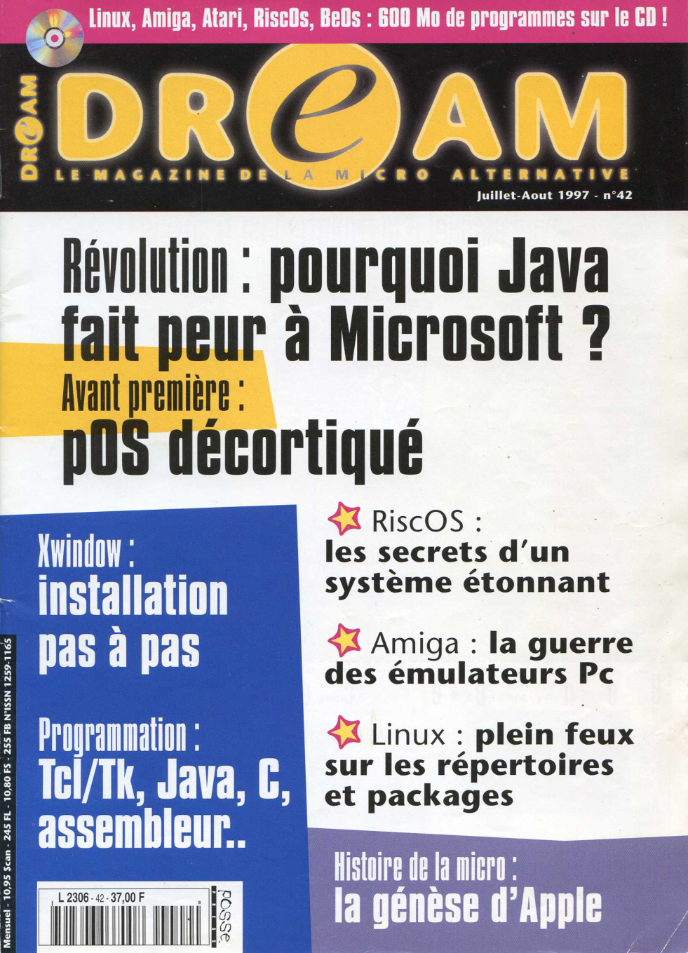 Première page de dream numero42