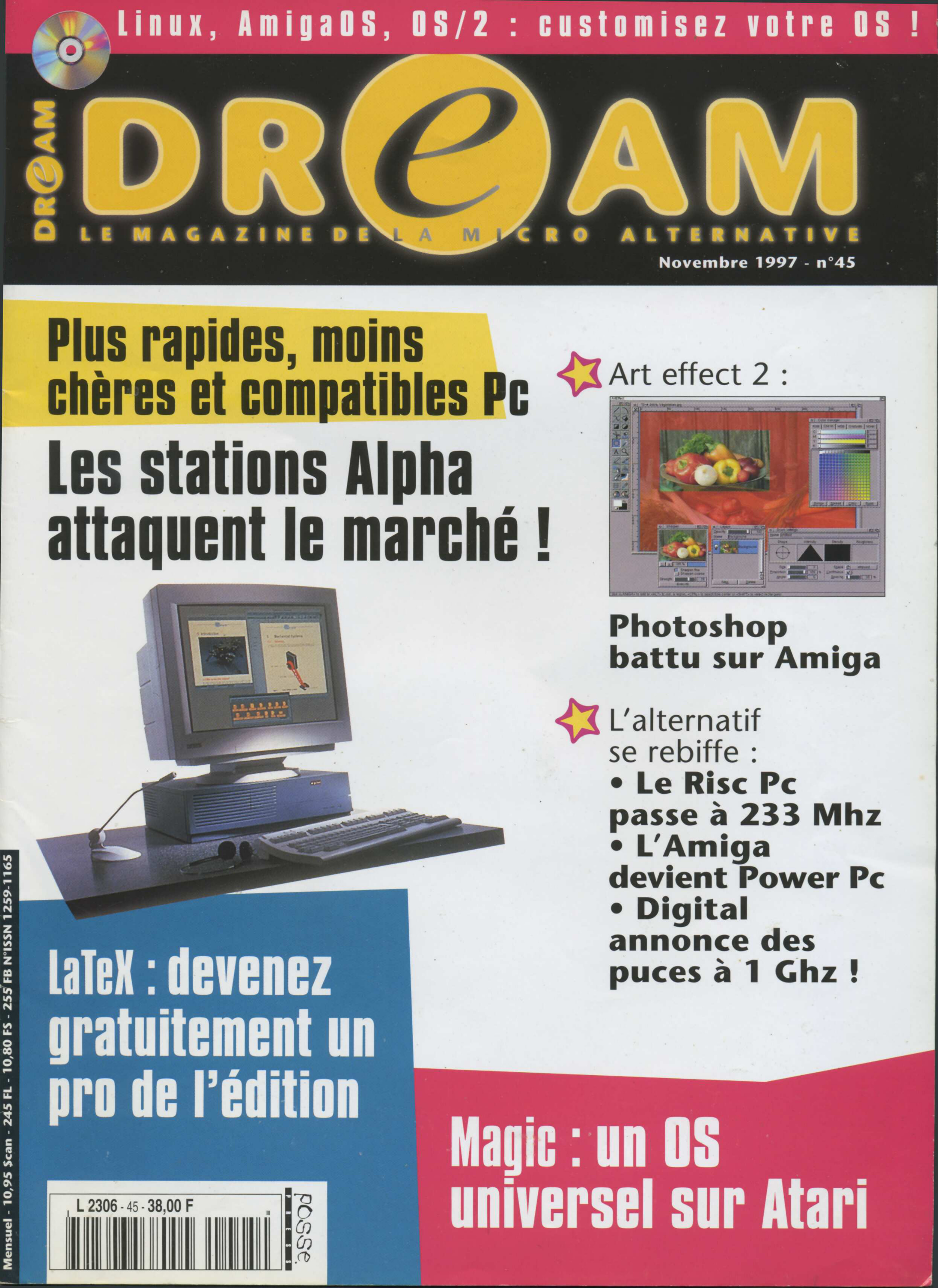 Première page de dream numero45