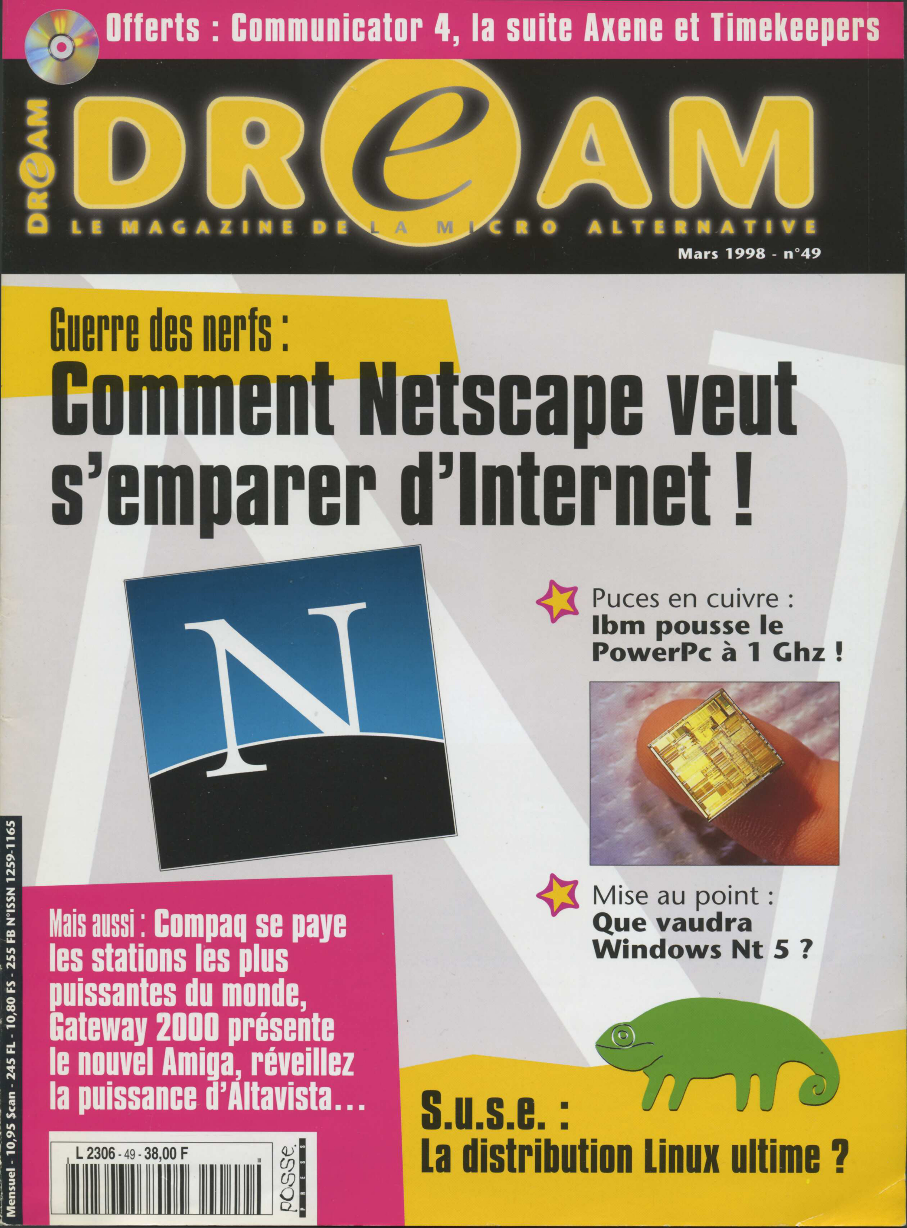 Première page de dream numero49